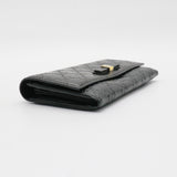 Bow Continental Wallet Guccissima Leather