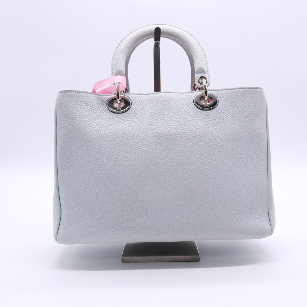 Diorissimo Tote Pebbled Leather Medium Twins LDJ2677
