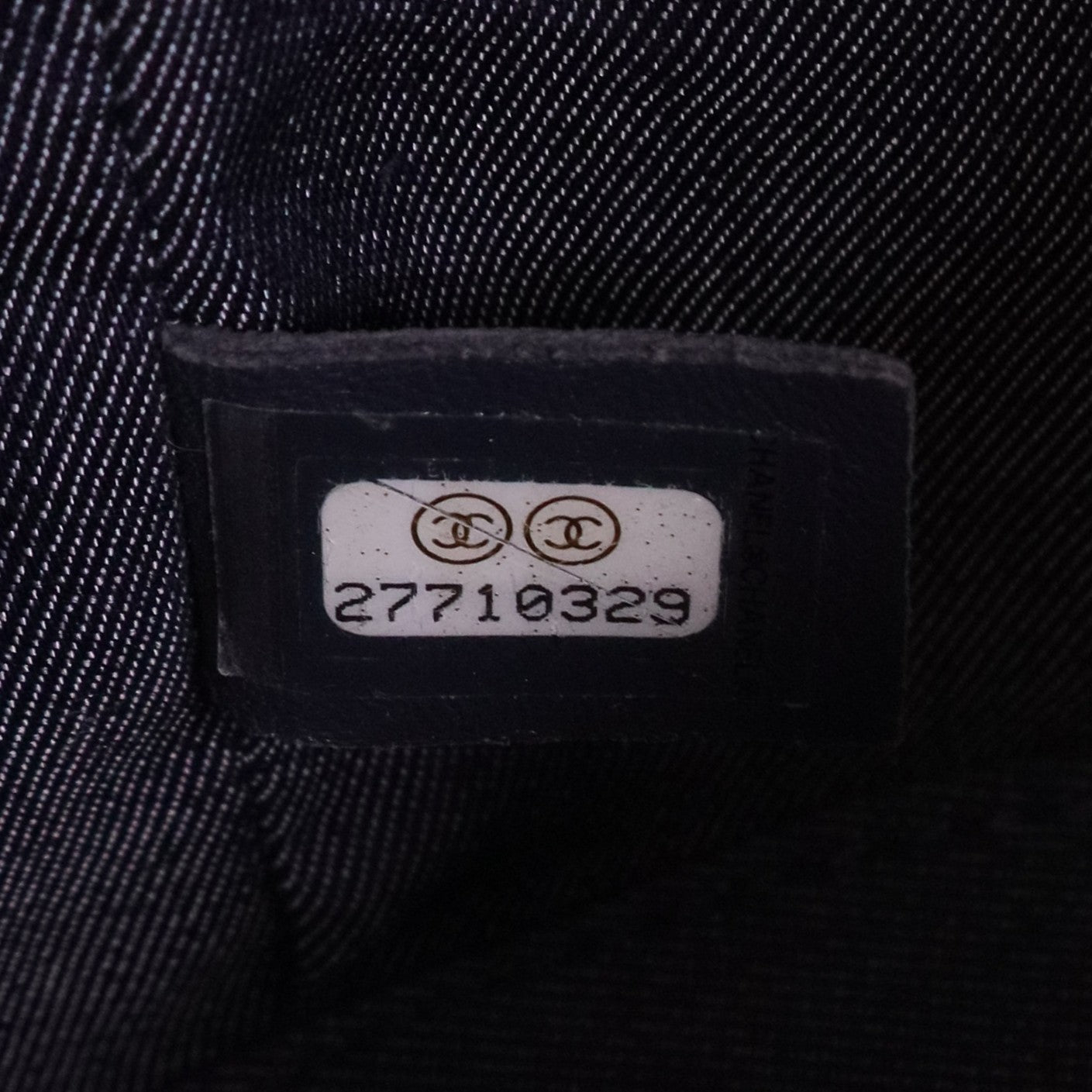 CC Mania Tweed Vanity Case