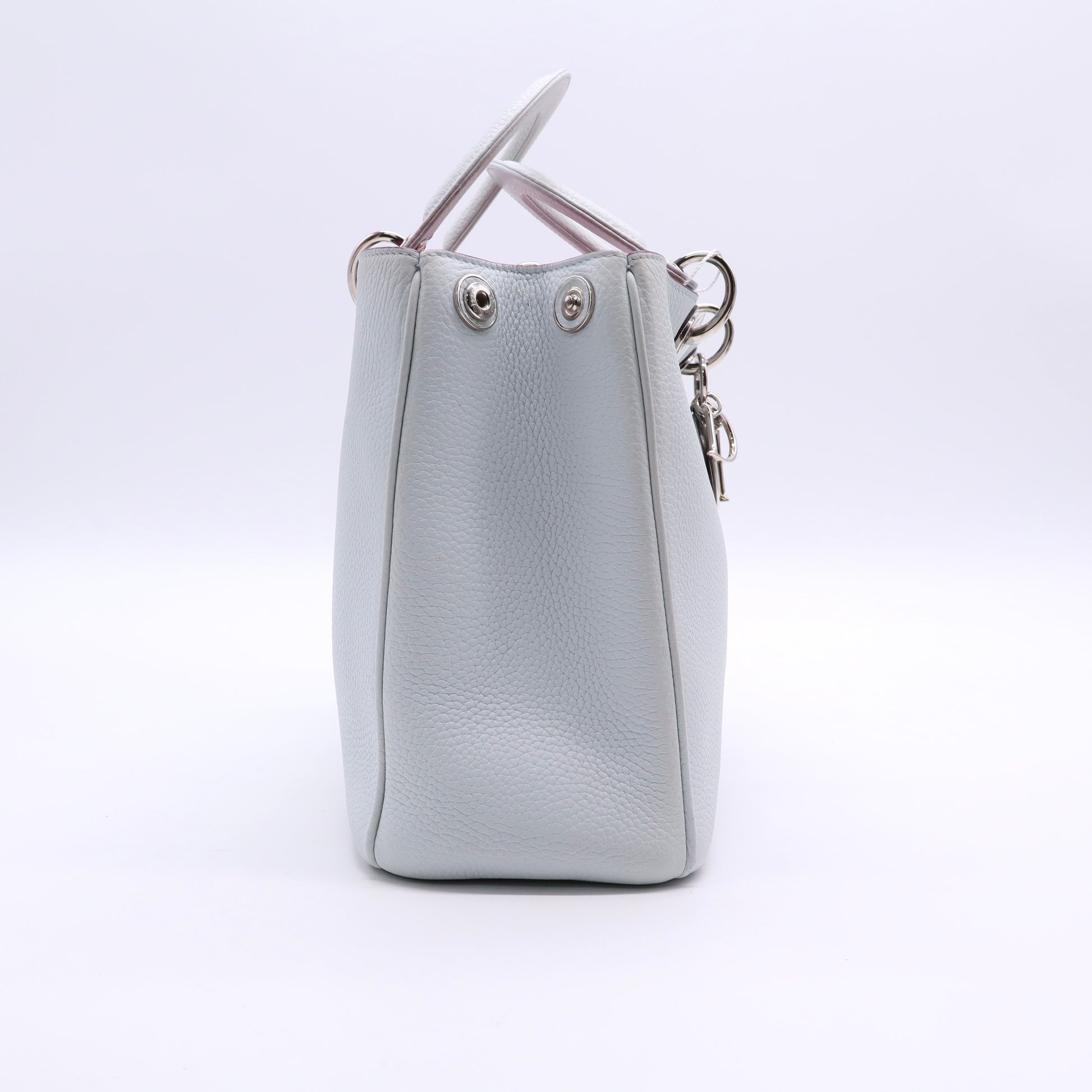 Diorissimo Tote Pebbled Leather Medium Twins LDJ2677