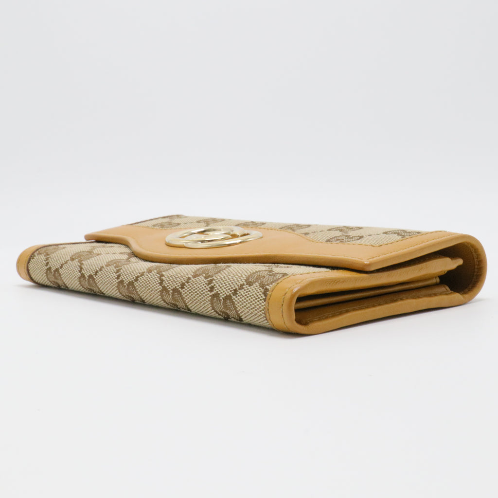 Monogram Margaux Calfskin Sukey Continental Organizer Wallet