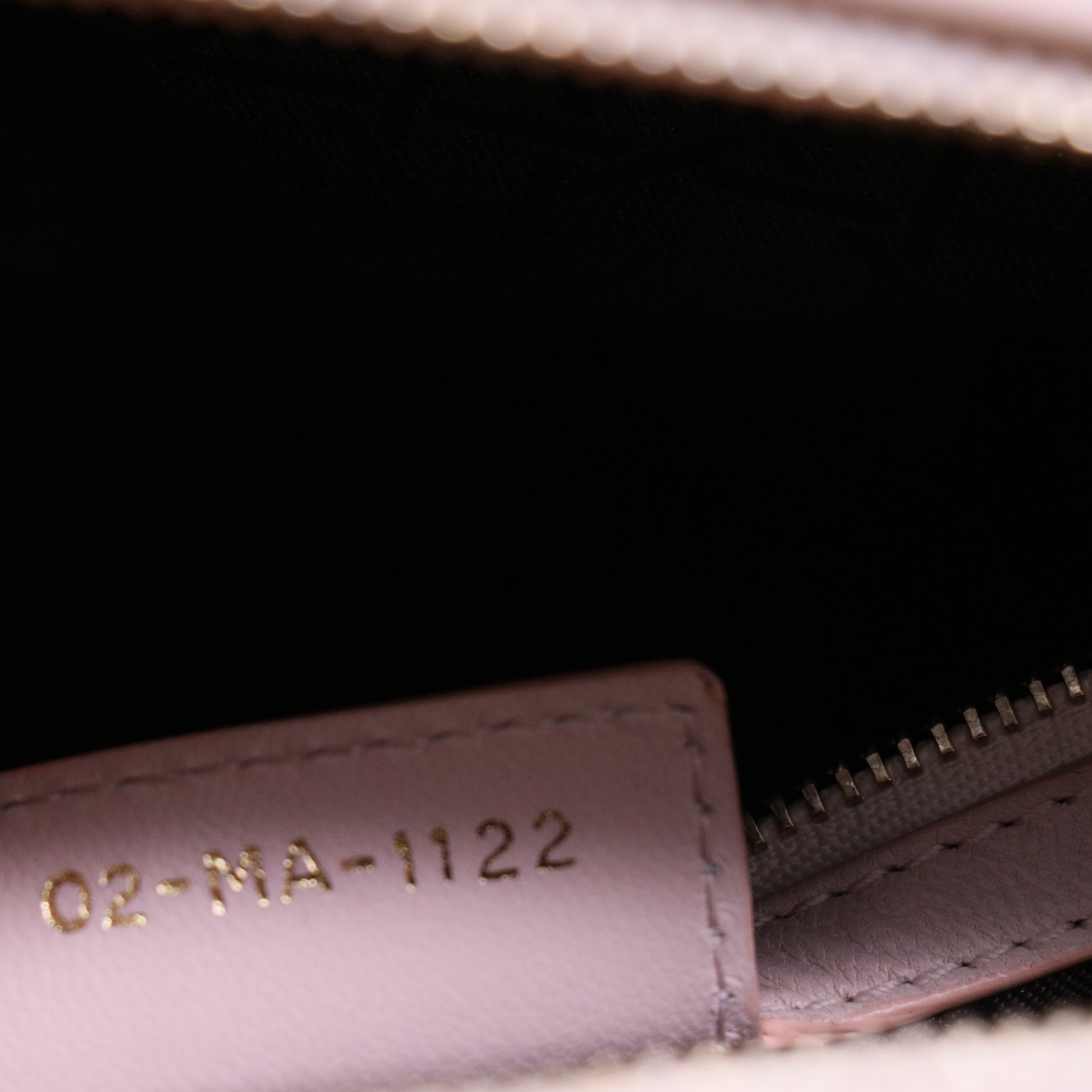 Lambskin Cannage Large Lady Dior Light Pink