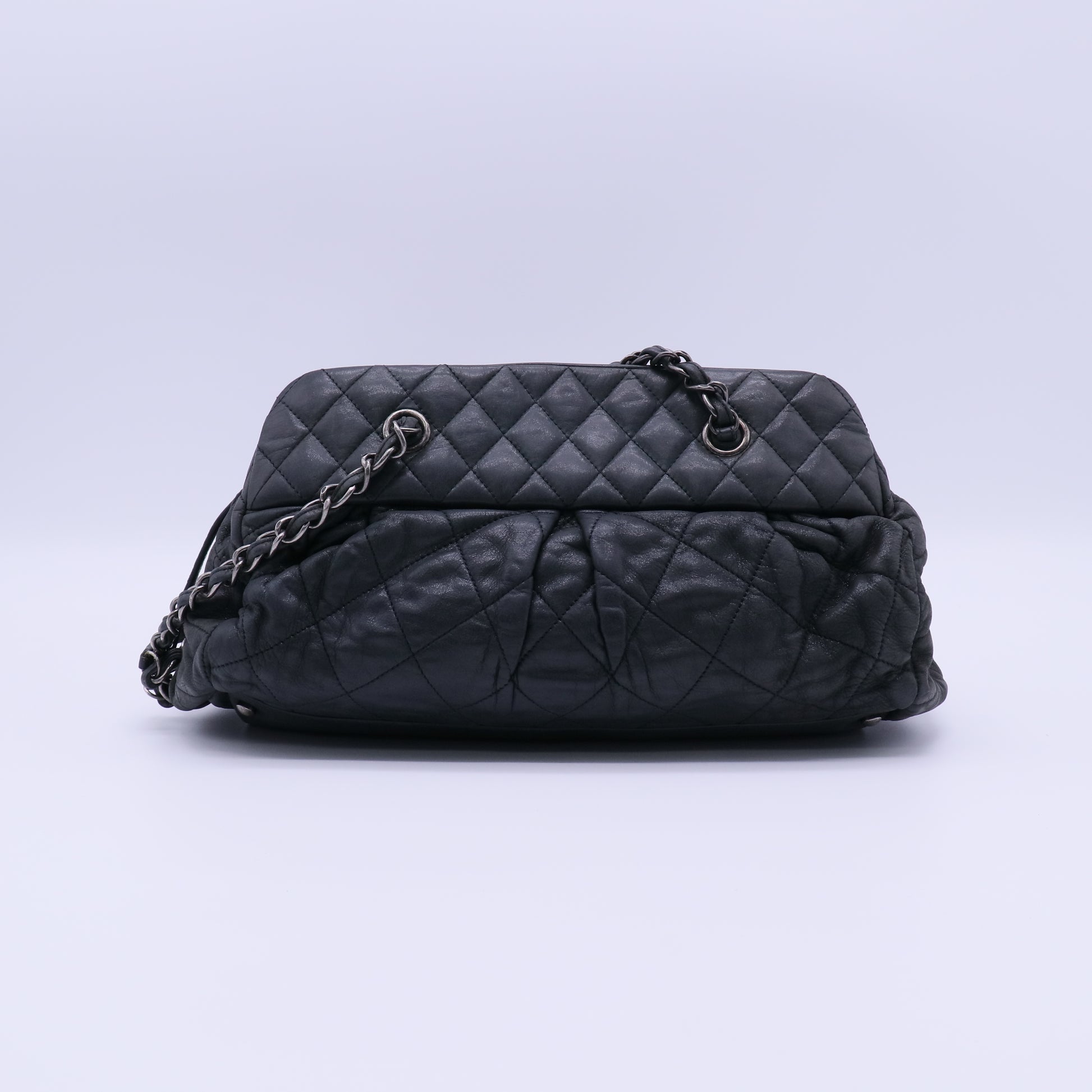 Chanel Iridescent Calfskin Chic Quilt Bowling Bag twins LDJ4003
