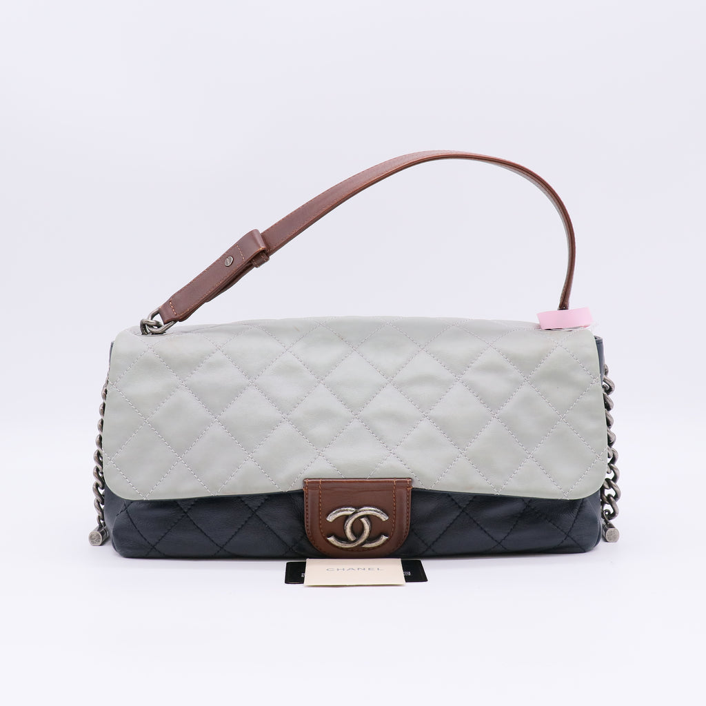 Chanel Country Chic Flap Bag Quilted Lambskin twins LDJ4889