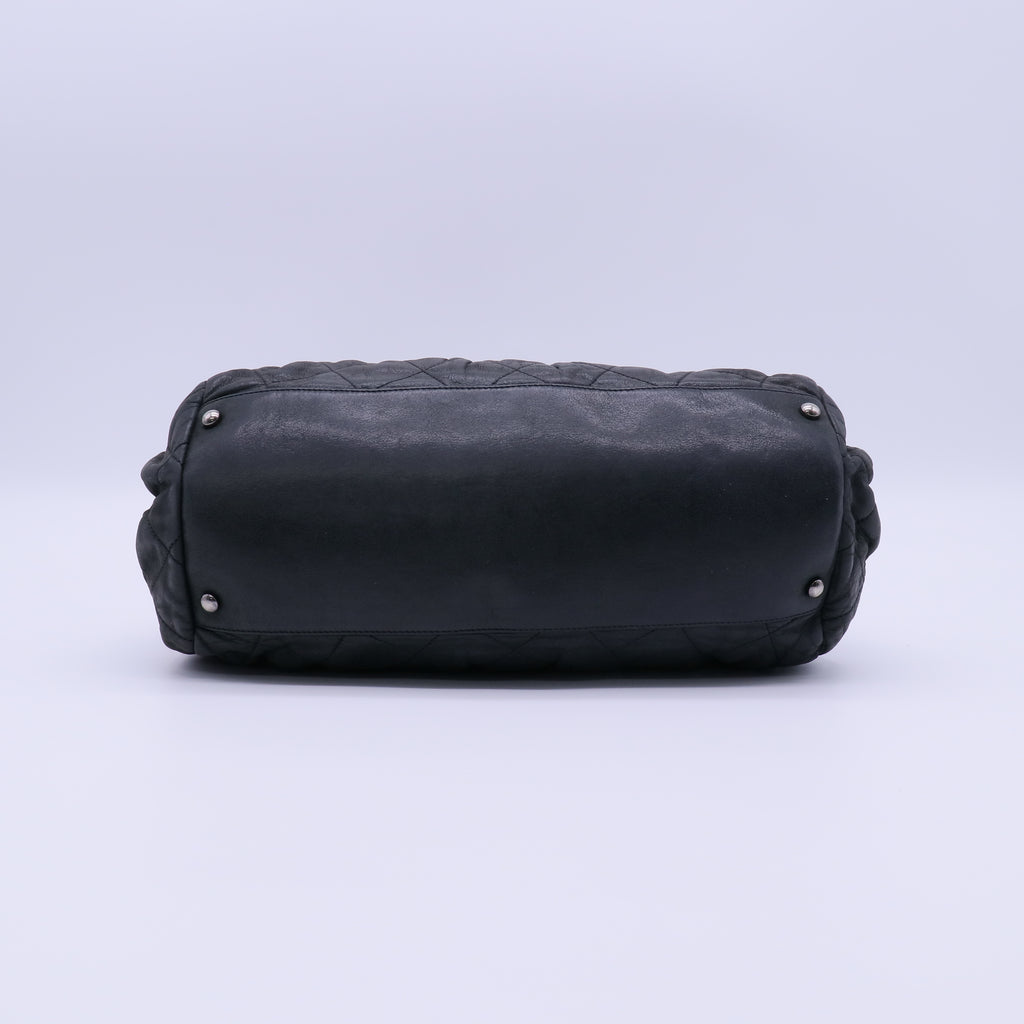 Chanel Iridescent Calfskin Chic Quilt Bowling Bag twins LDJ4003
