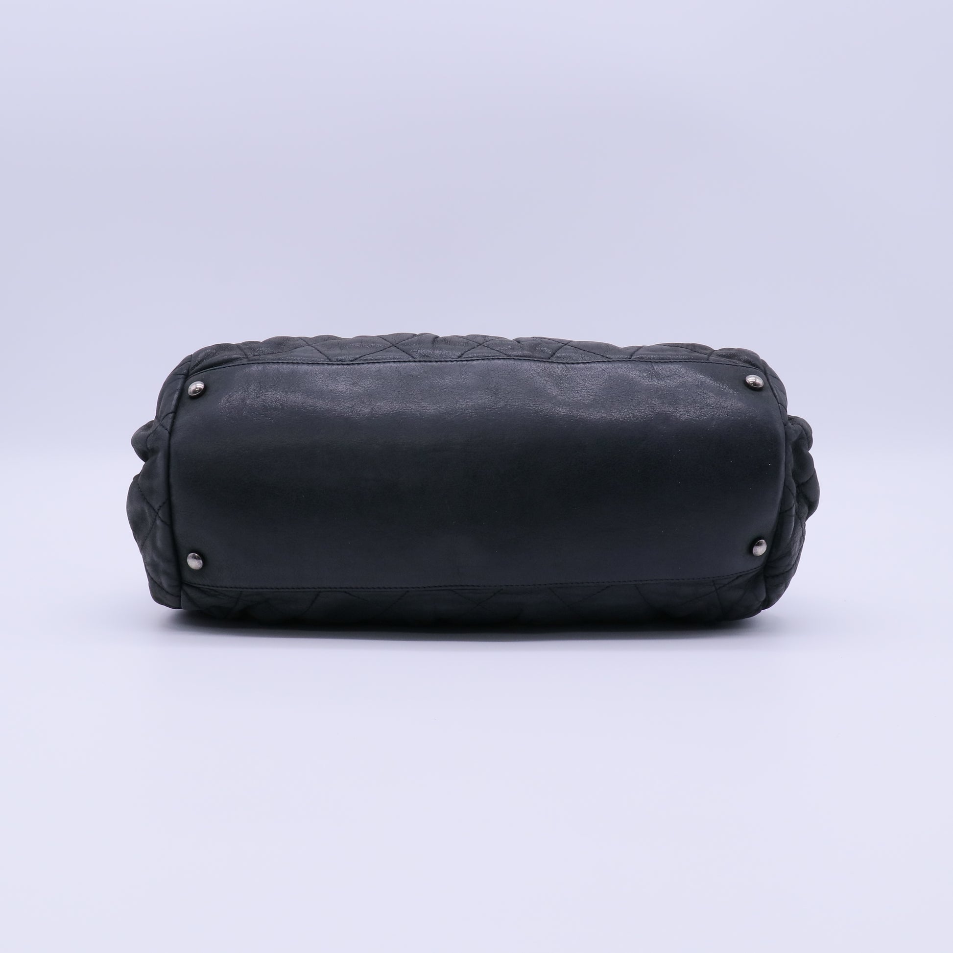 Chanel Iridescent Calfskin Chic Quilt Bowling Bag twins LDJ4003