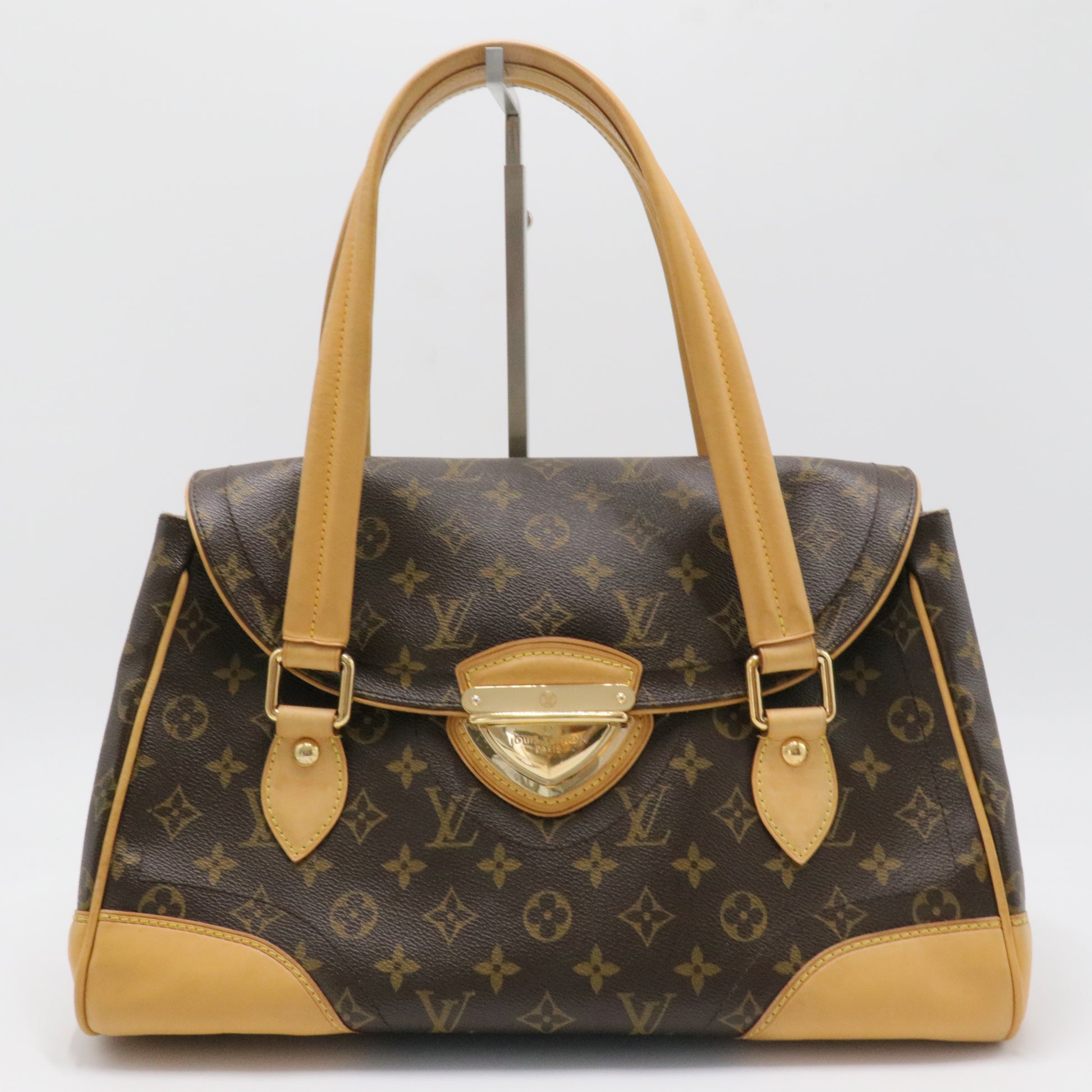 Beverly Handbag Monogram Canvas GM
