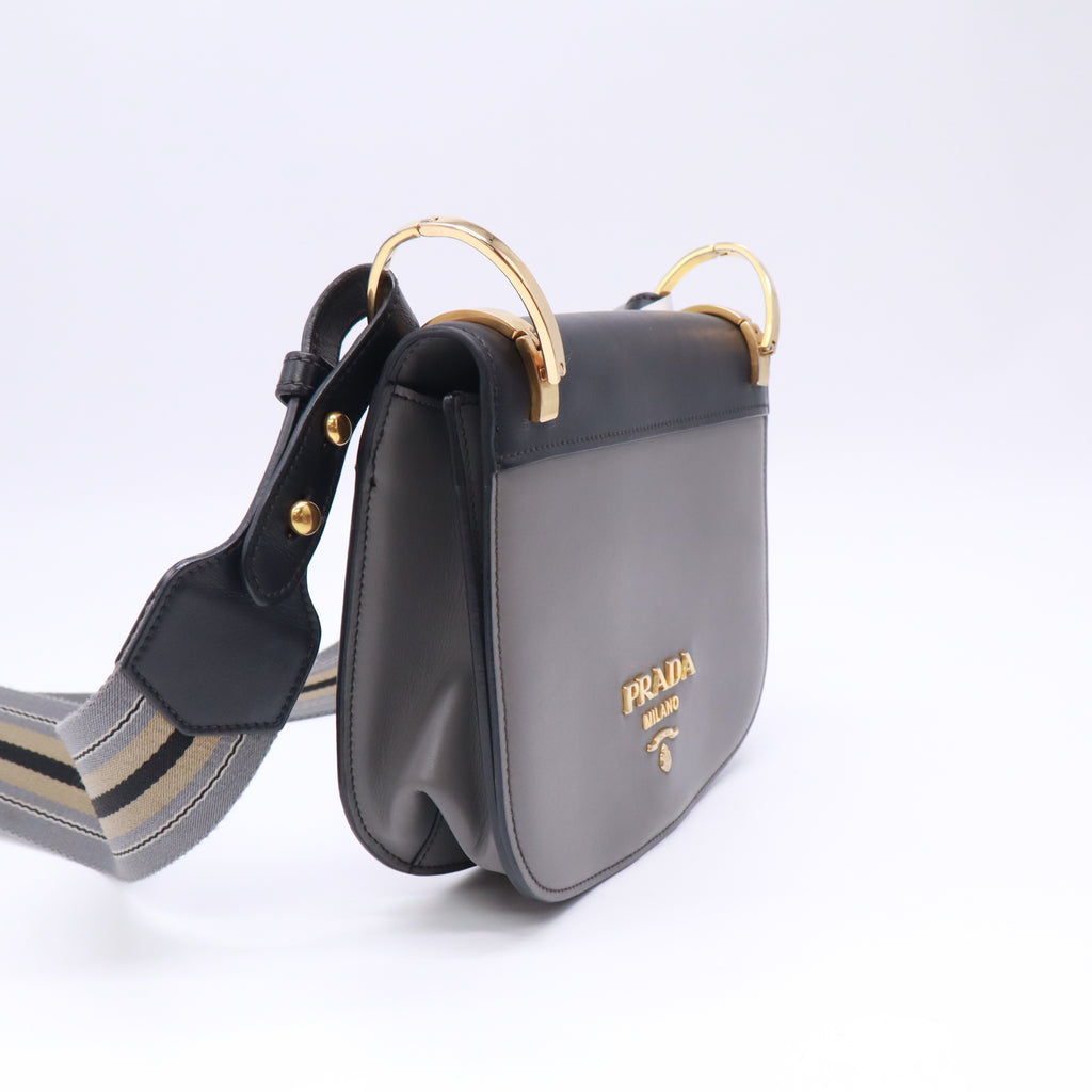Prada City Calf Pionniere Shoulder Bag B23641
