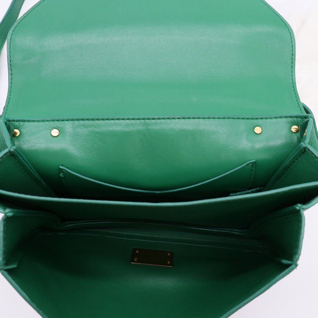 Bottega Veneta Grained Leather Mount Envelope Bag twins LDJ4863
