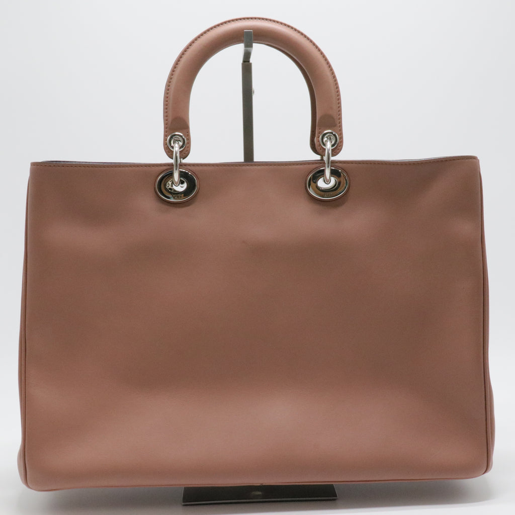 Rose Leather Large Diorissimo Shopper Tote