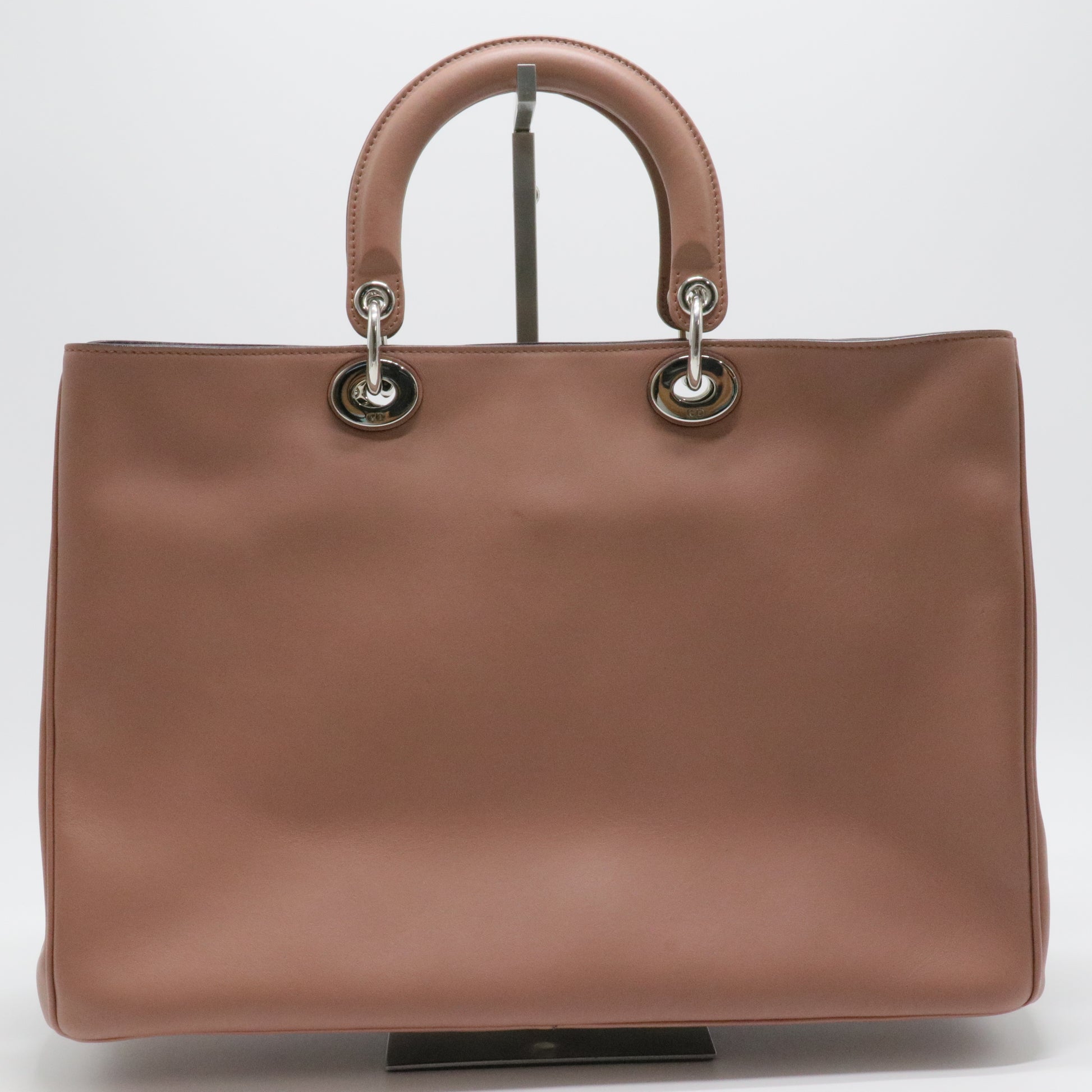Rose Leather Large Diorissimo Shopper Tote