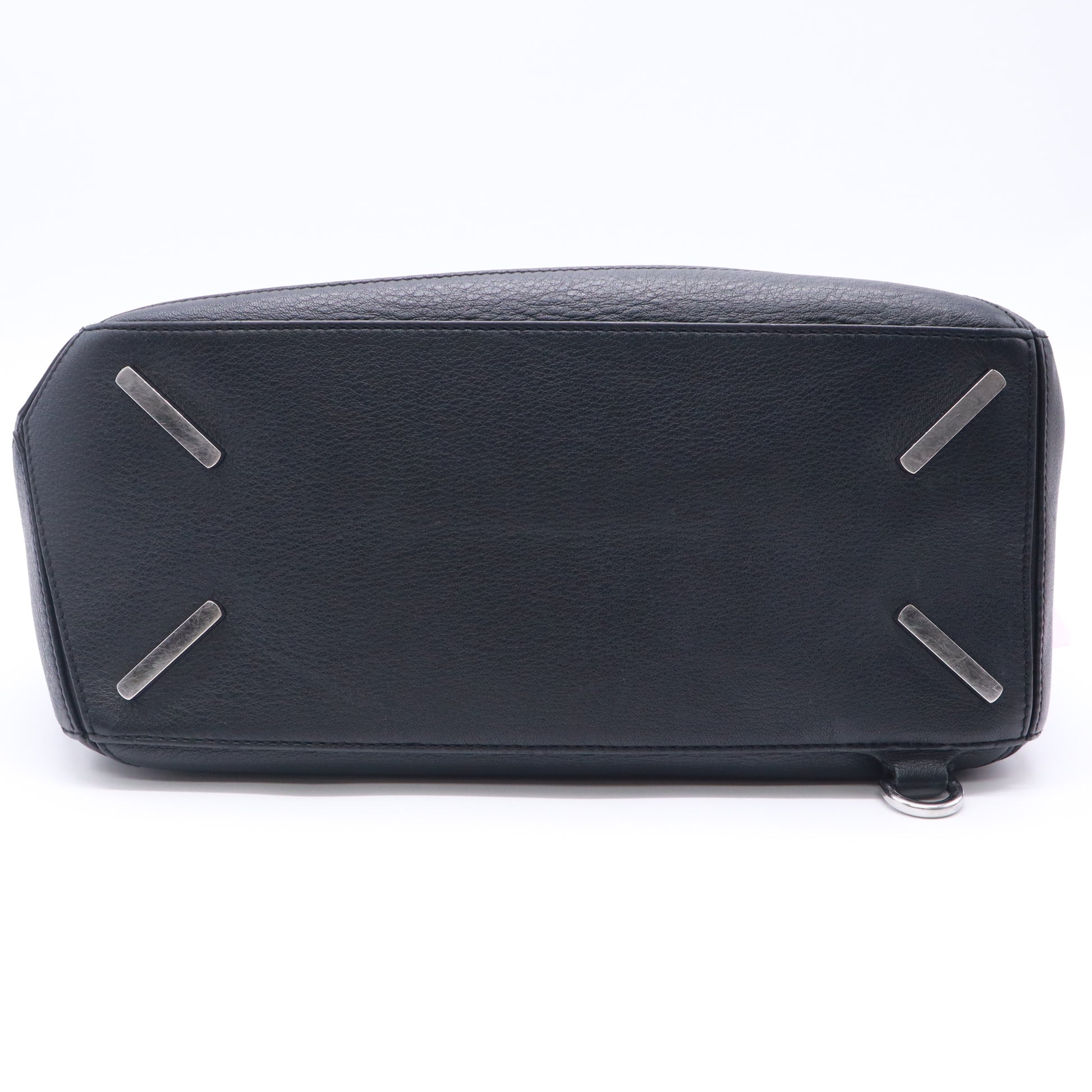 Loewe Classic Calfskin Medium Puzzle Bag Black twins LDJ5392