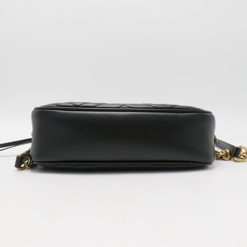 GG Marmont Shoulder Bag Matelasse Leather Small