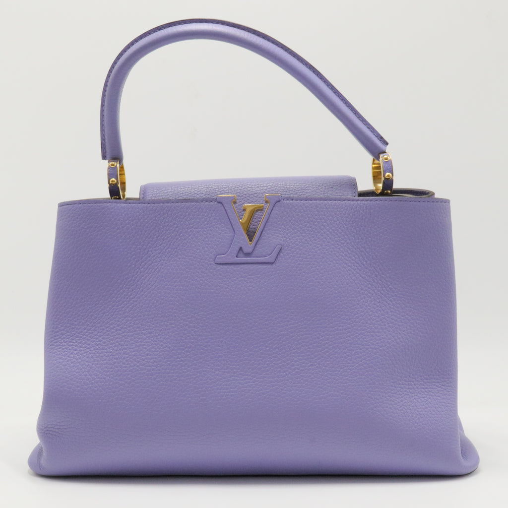 Taurillon Capucines MM Lilac