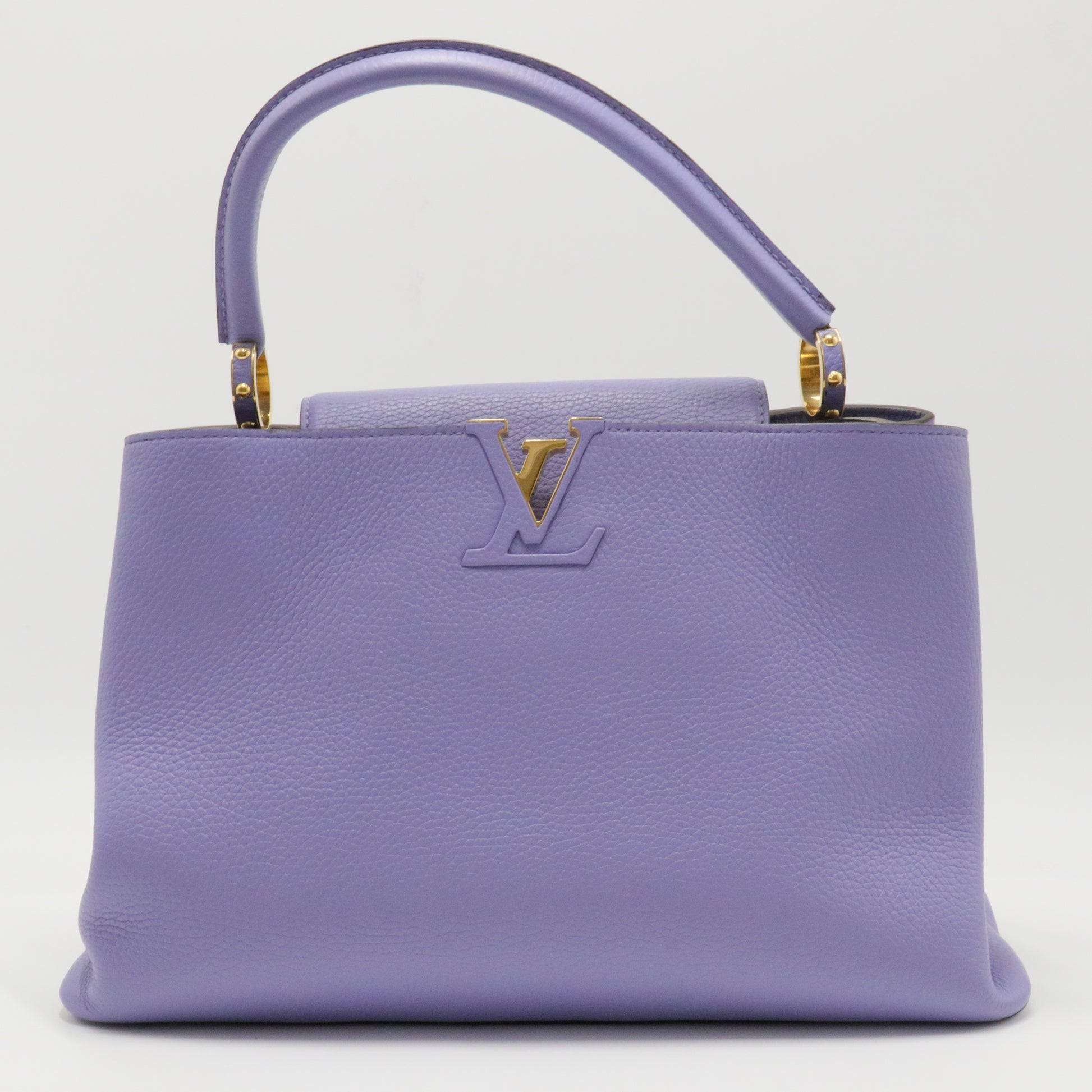 Taurillon Capucines MM Lilac