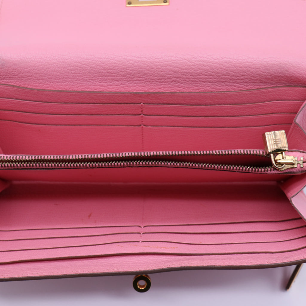 Kelly Wallet Chevre Mysore Long Twins LDJ3996
