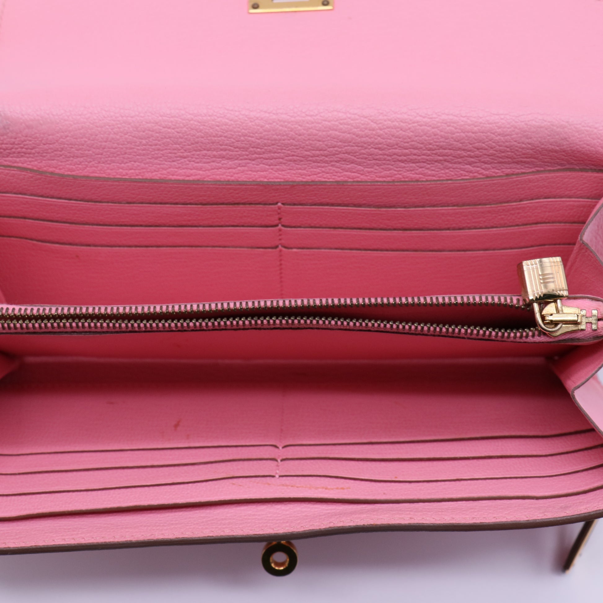 Kelly Wallet Chevre Mysore Long Twins LDJ3996