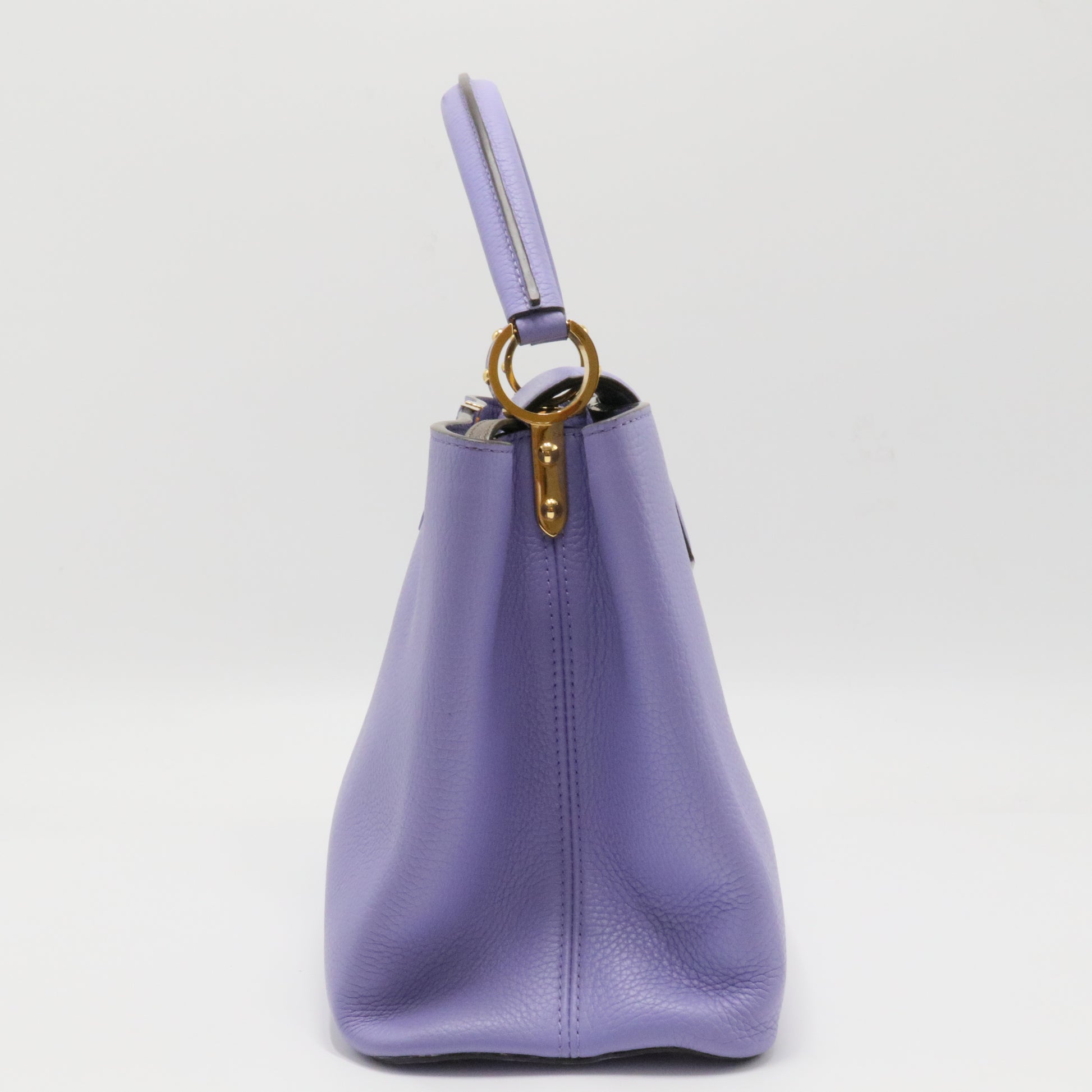 Taurillon Capucines MM Lilac