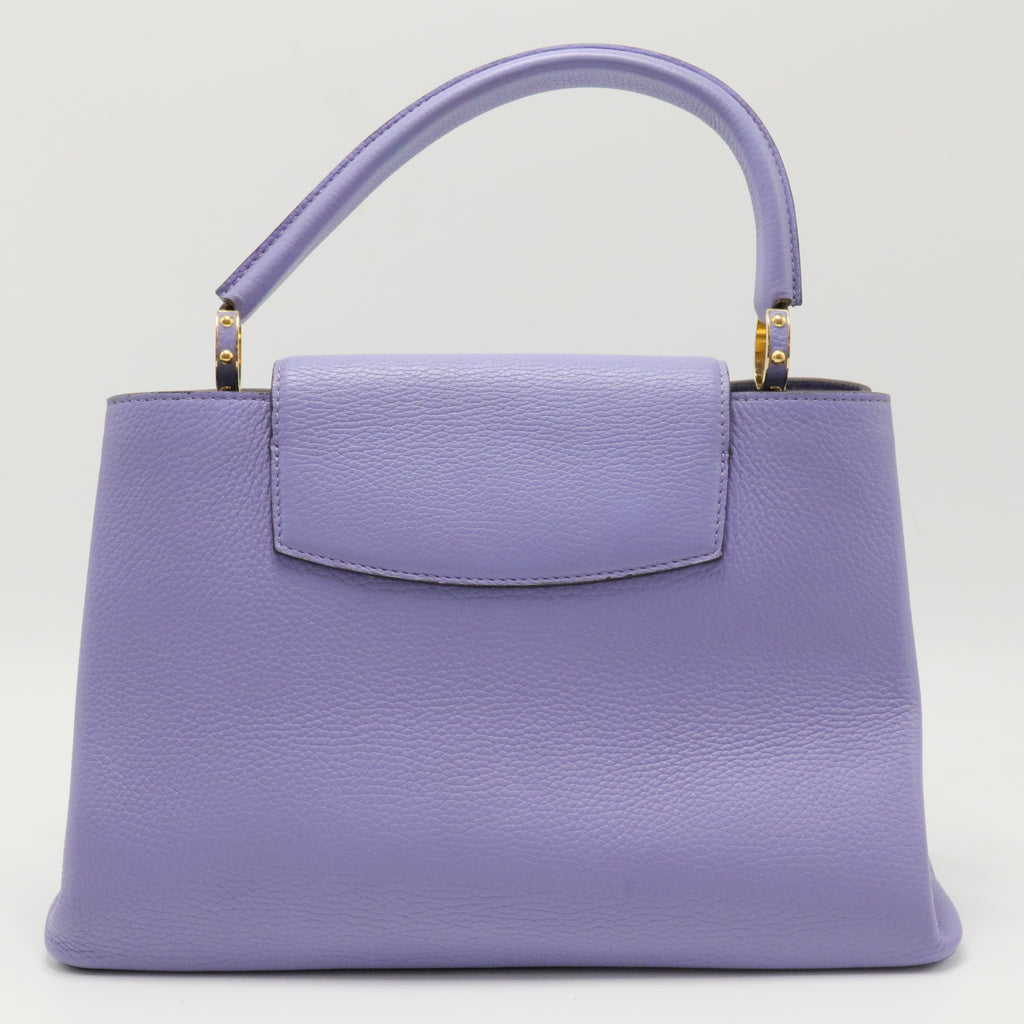 Taurillon Capucines MM Lilac