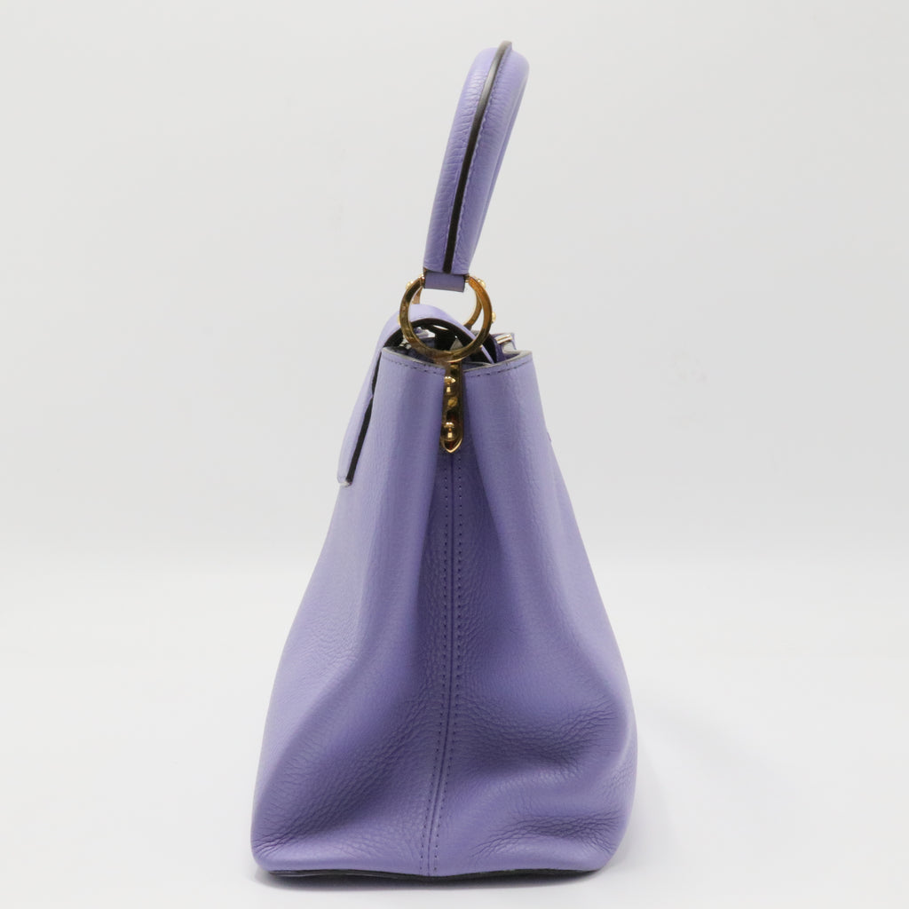 Taurillon Capucines MM Lilac