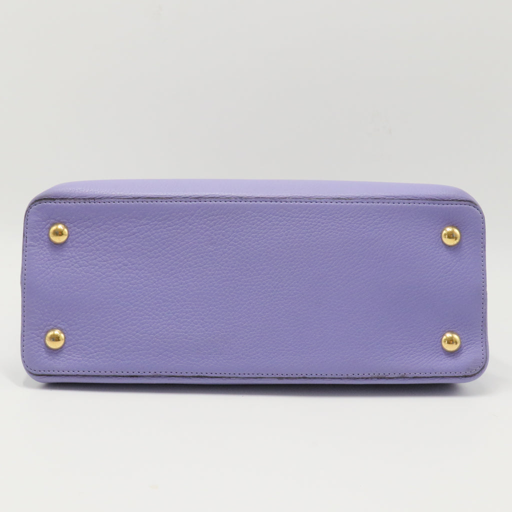 Taurillon Capucines MM Lilac