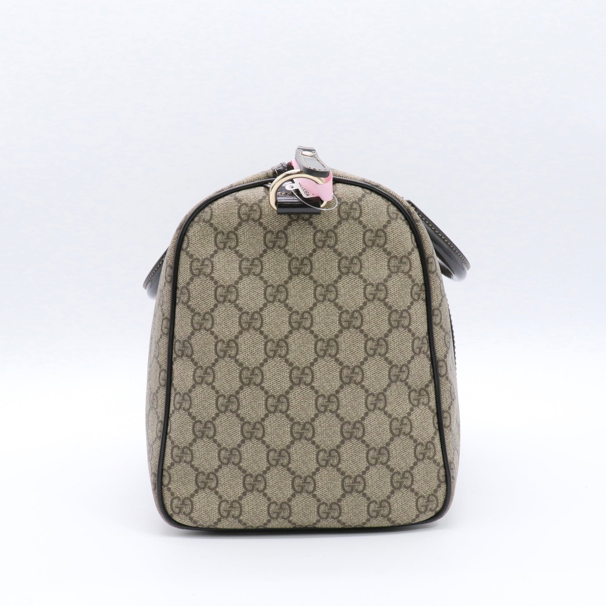 GG Plus Monogram Medium Joy Boston Dark Brown twins