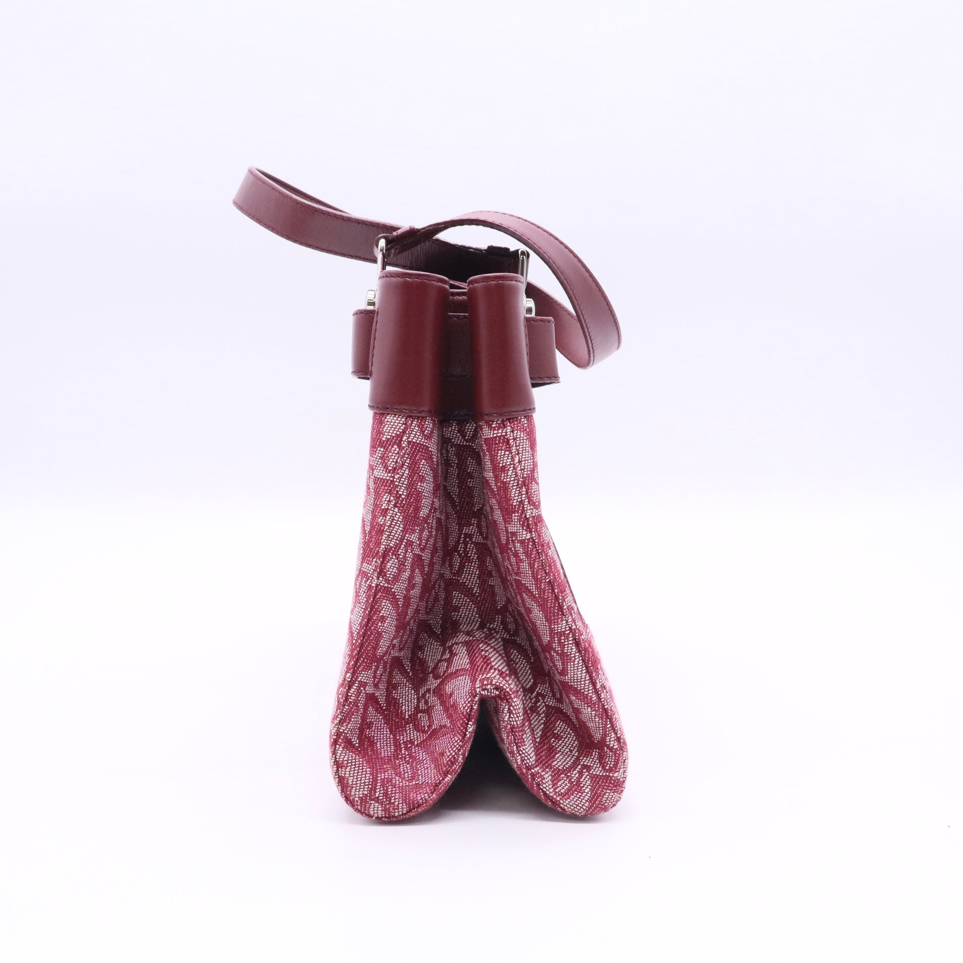 Christian Dior Denim Vintage Trotter Double Pocket Tote Bag twins LDJ3503