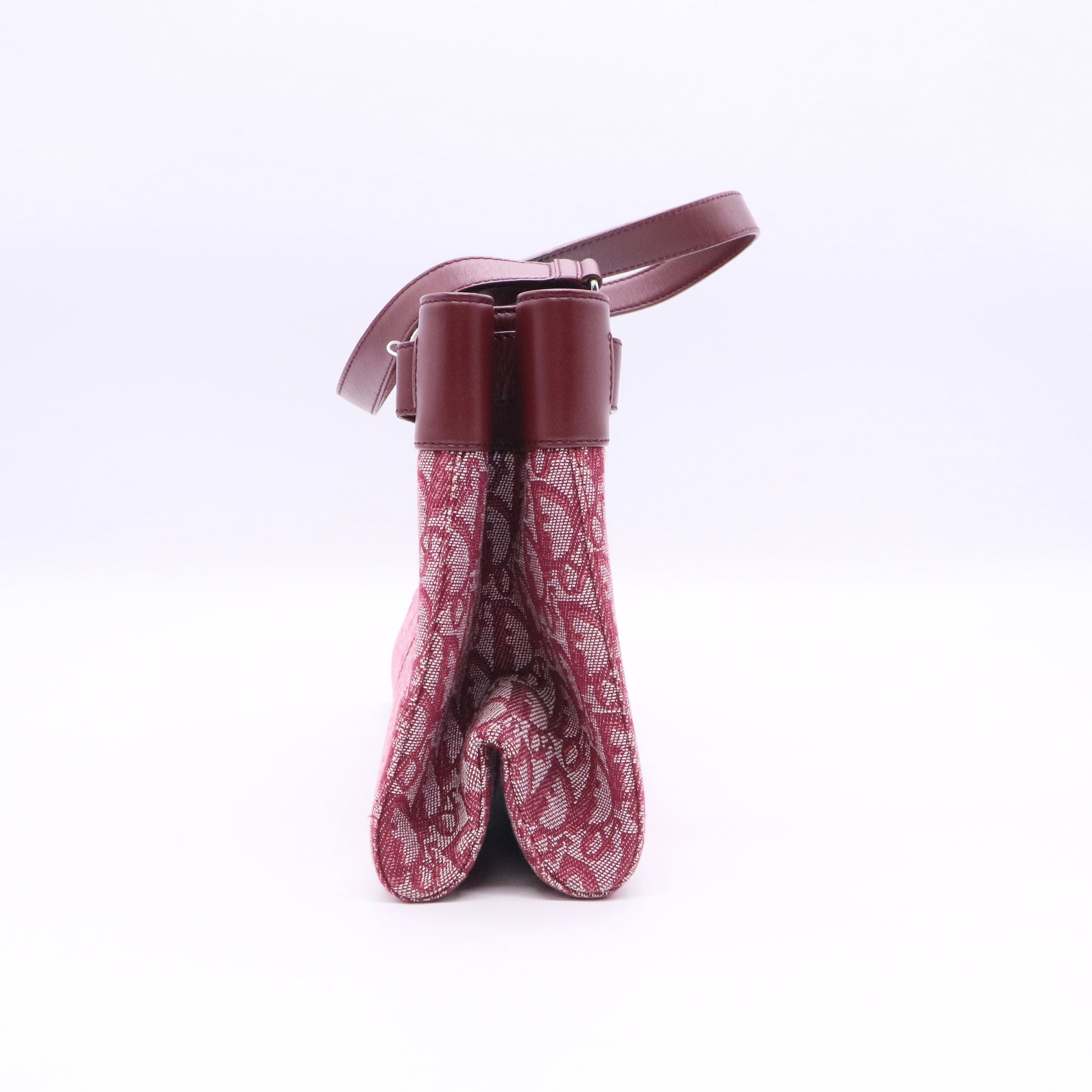 Christian Dior Denim Vintage Trotter Double Pocket Tote Bag twins LDJ3503