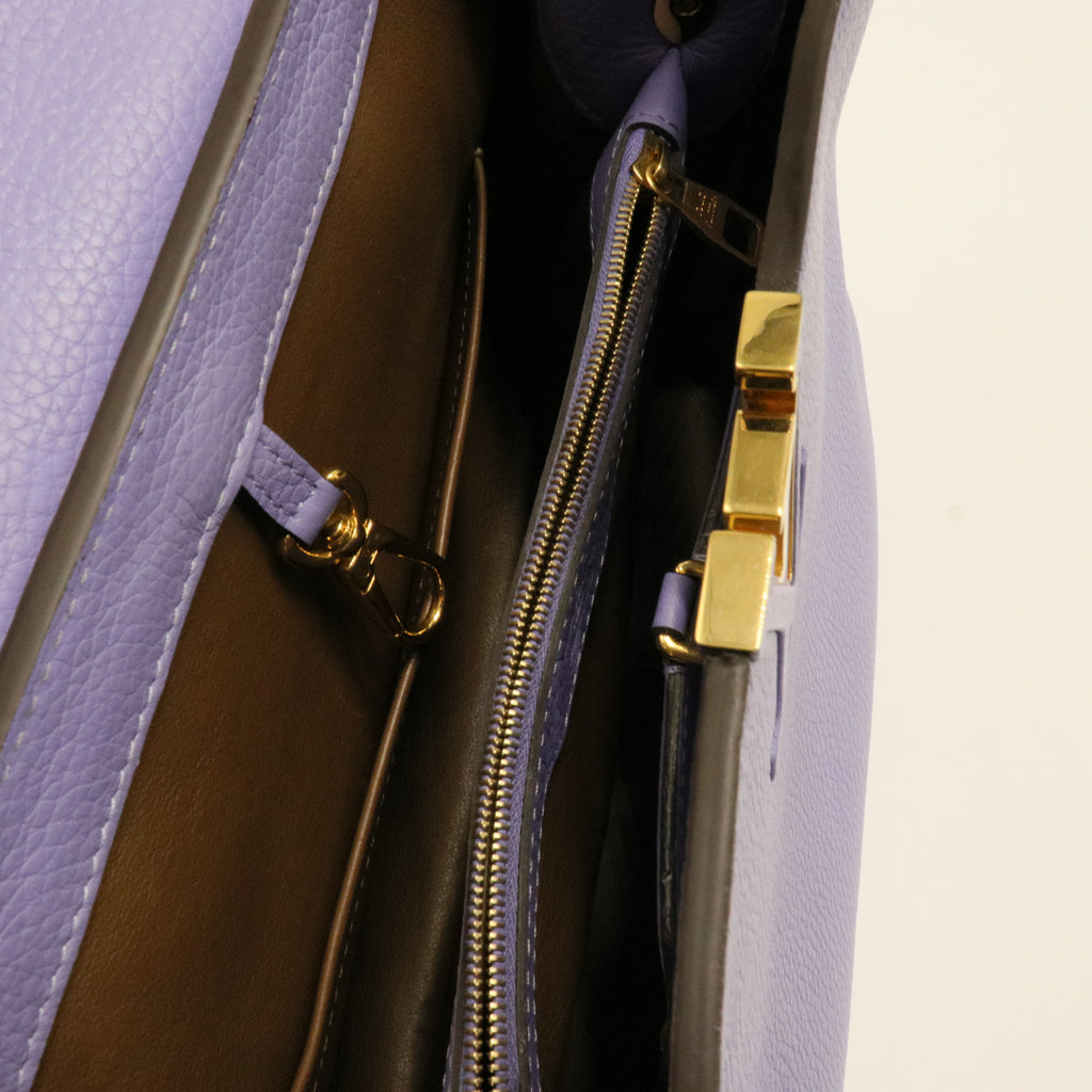 Taurillon Capucines MM Lilac