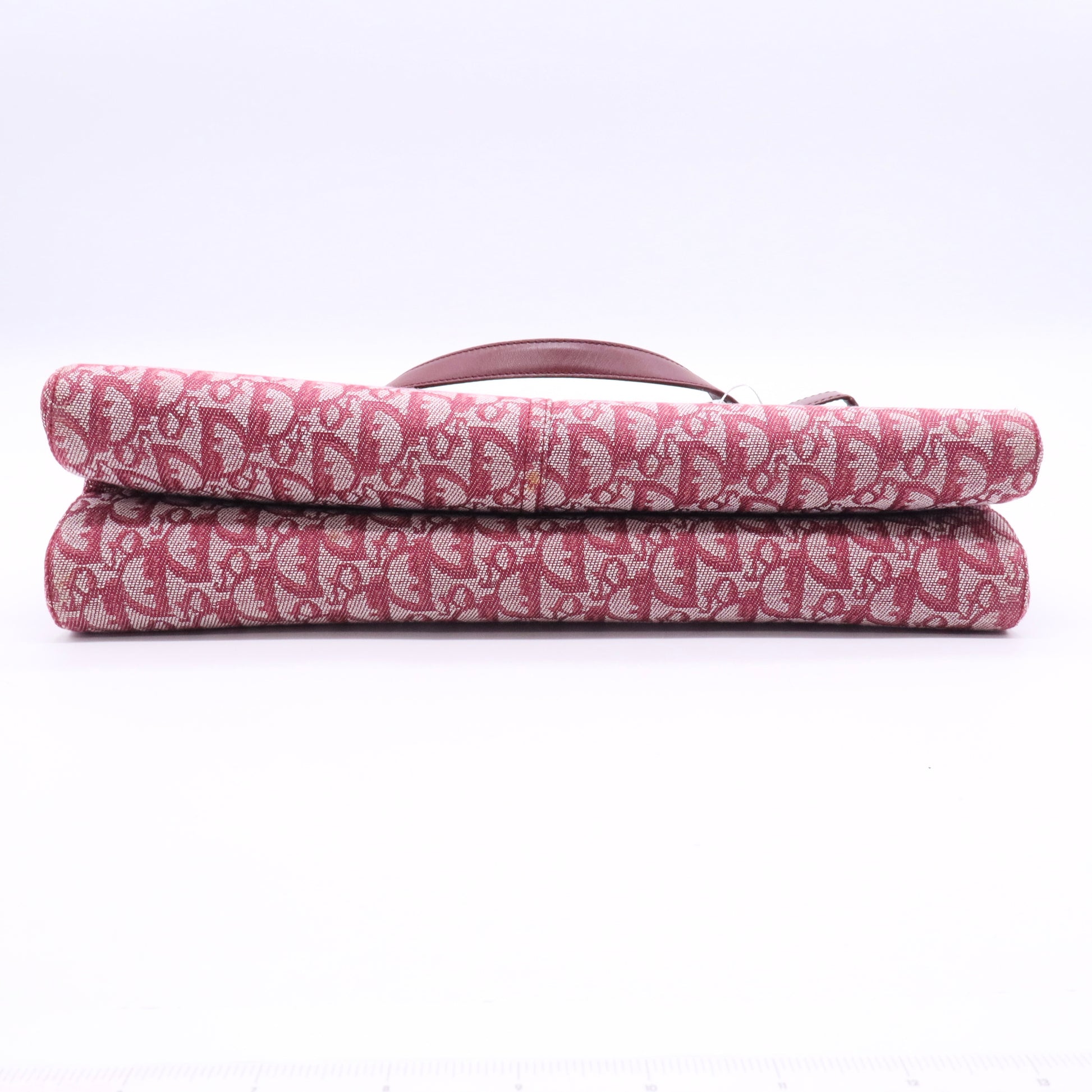 Christian Dior Denim Vintage Trotter Double Pocket Tote Bag twins LDJ3503