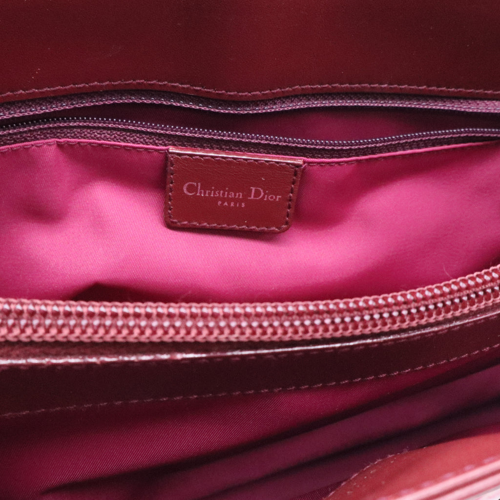 Christian Dior Denim Vintage Trotter Double Pocket Tote Bag twins LDJ3503