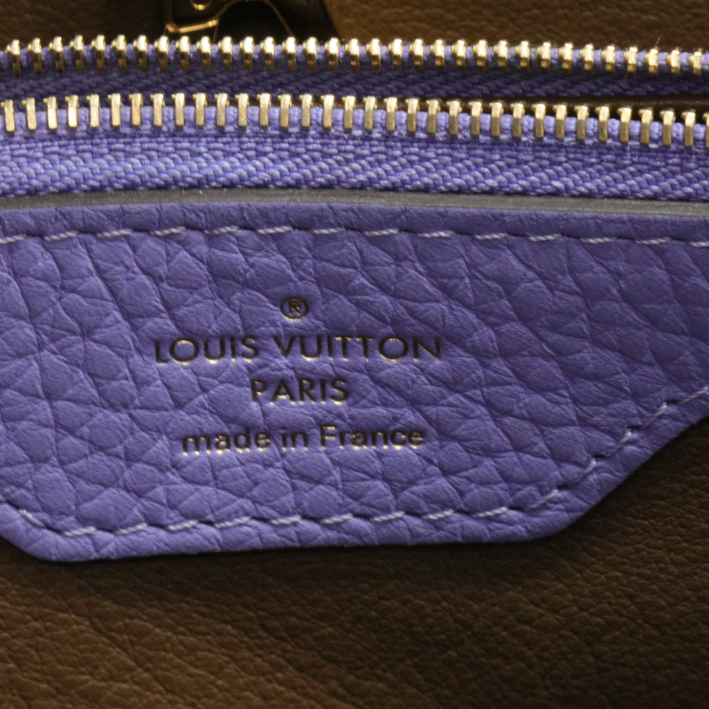 Taurillon Capucines MM Lilac