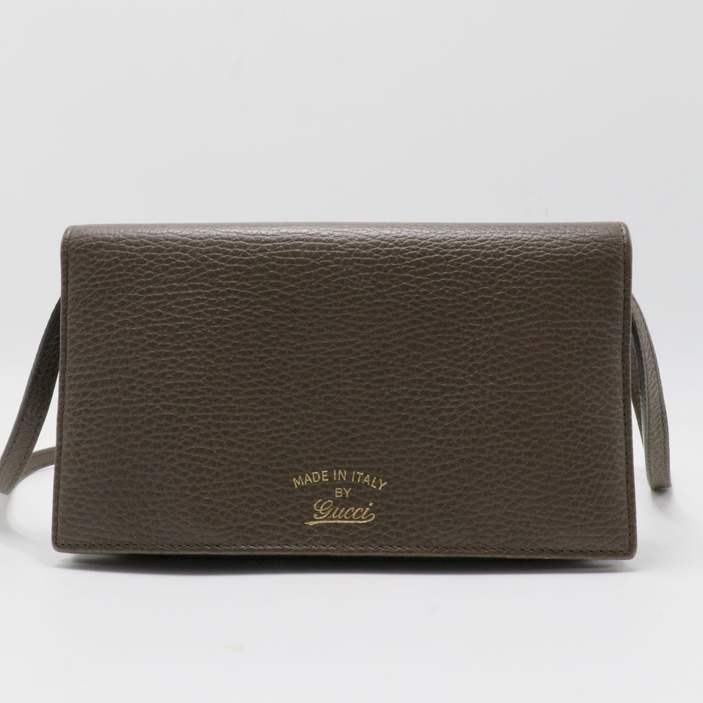 Chain Wallet Leather