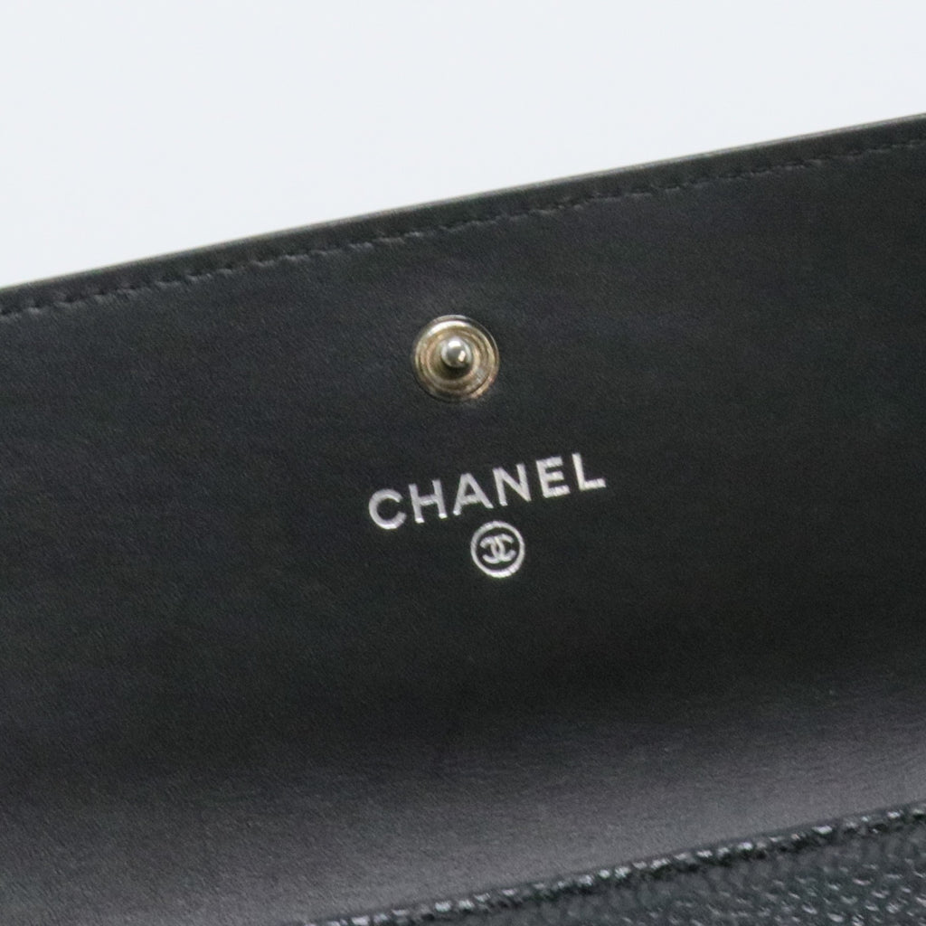 Caviar Timeless CC Large Gusset Flap Wallet