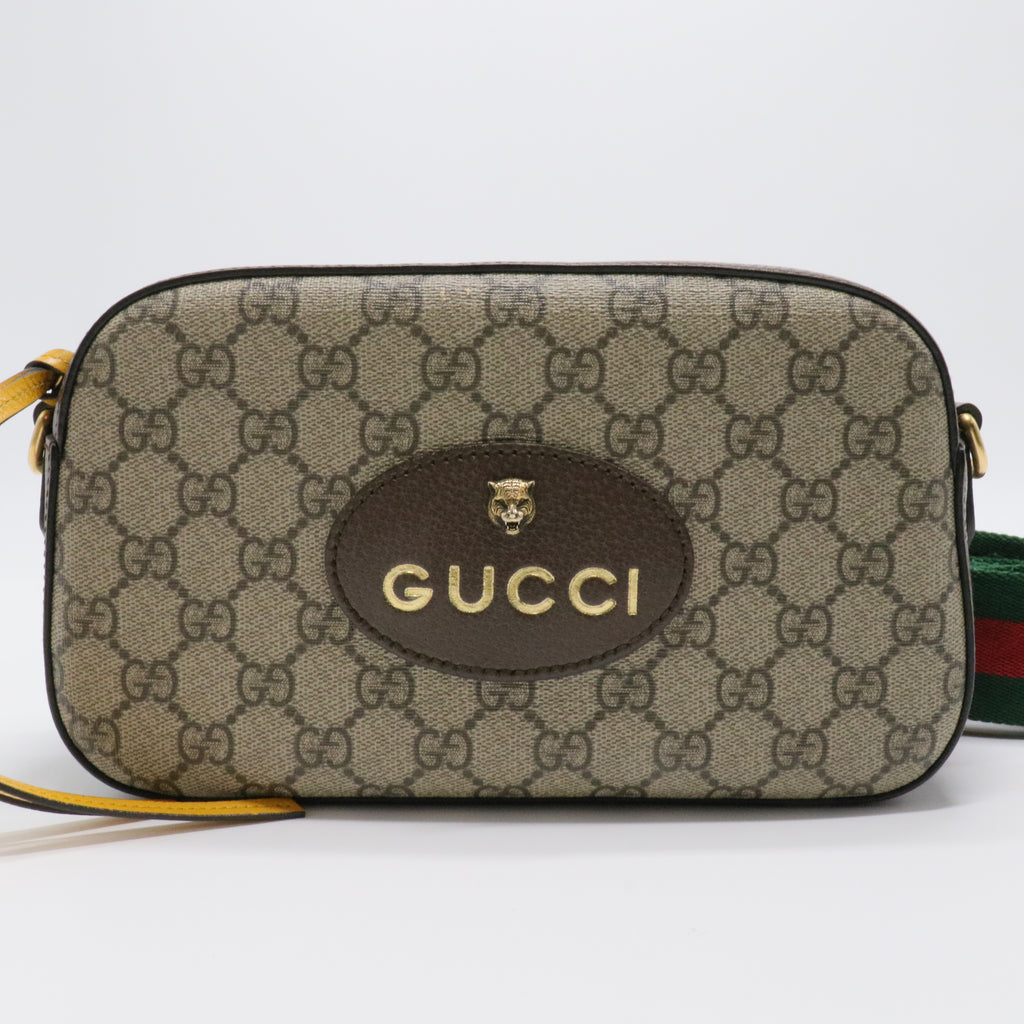 GG Supreme Monogram Web Neo Vintage Shoulder Bag