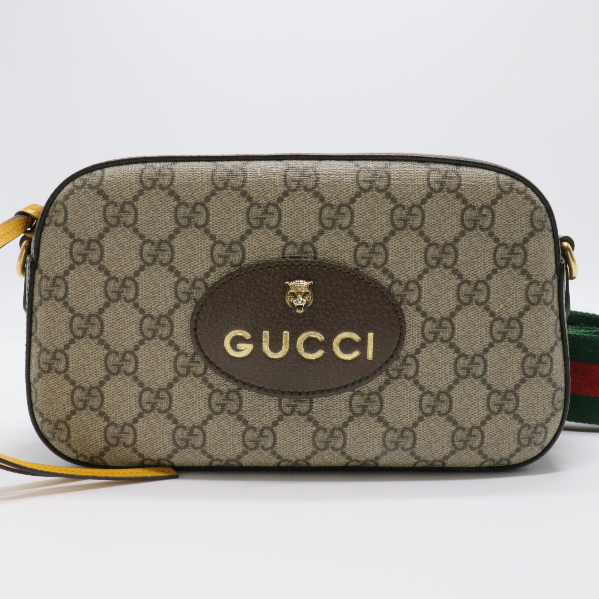 GG Supreme Monogram Web Neo Vintage Shoulder Bag