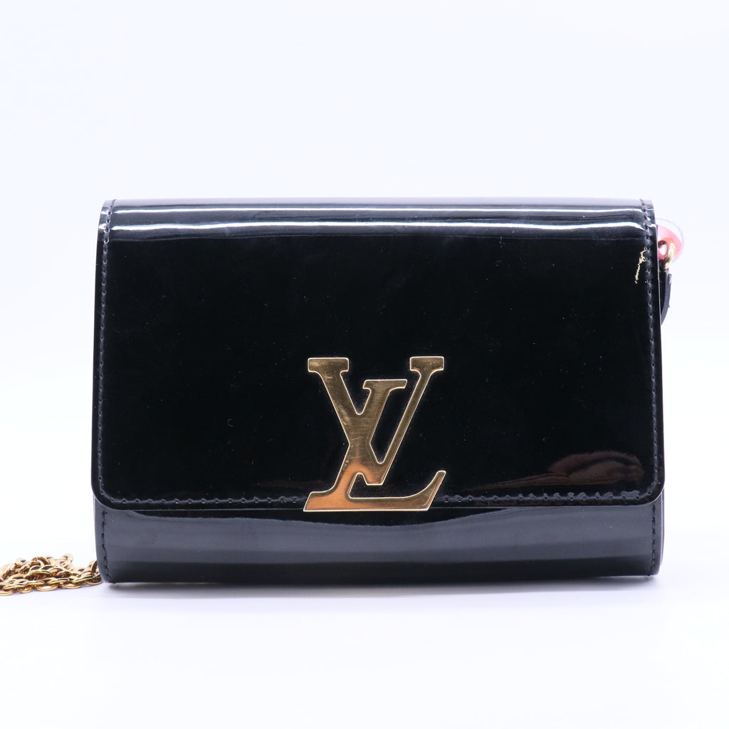 Chain Louise Clutch Patent PM Twins