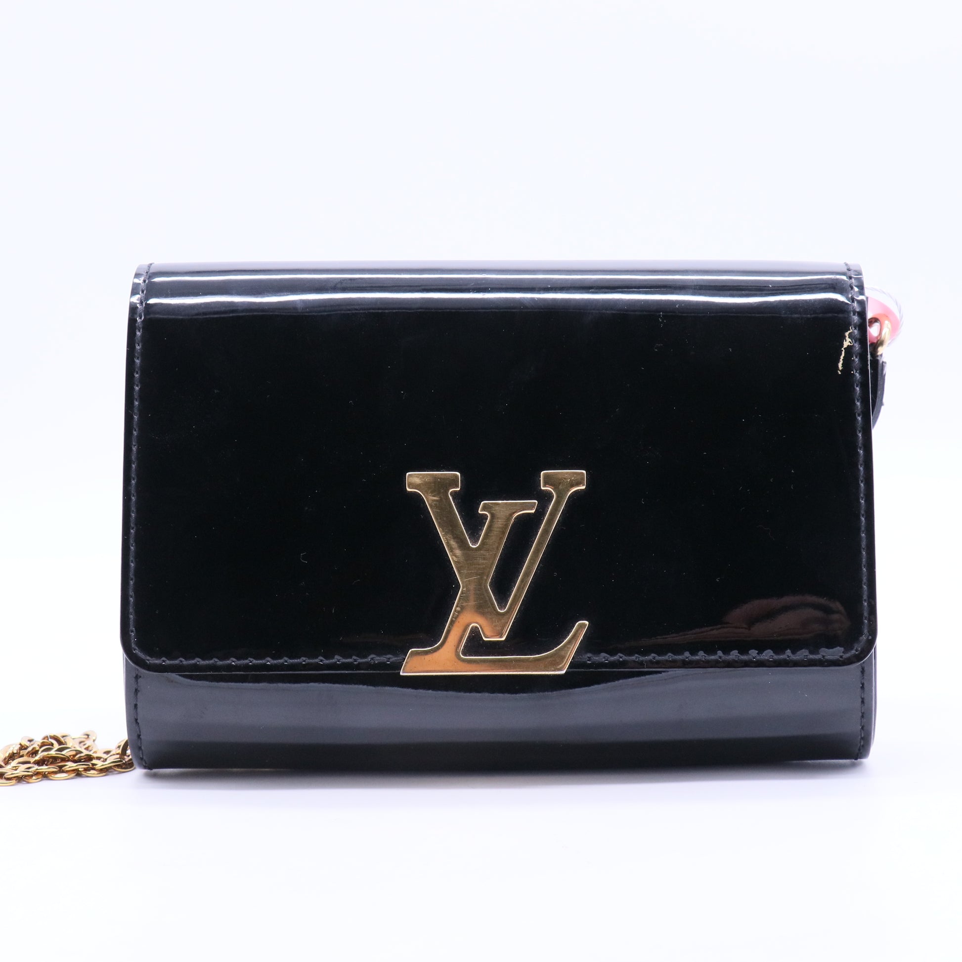 Chain Louise Clutch Patent PM Twins