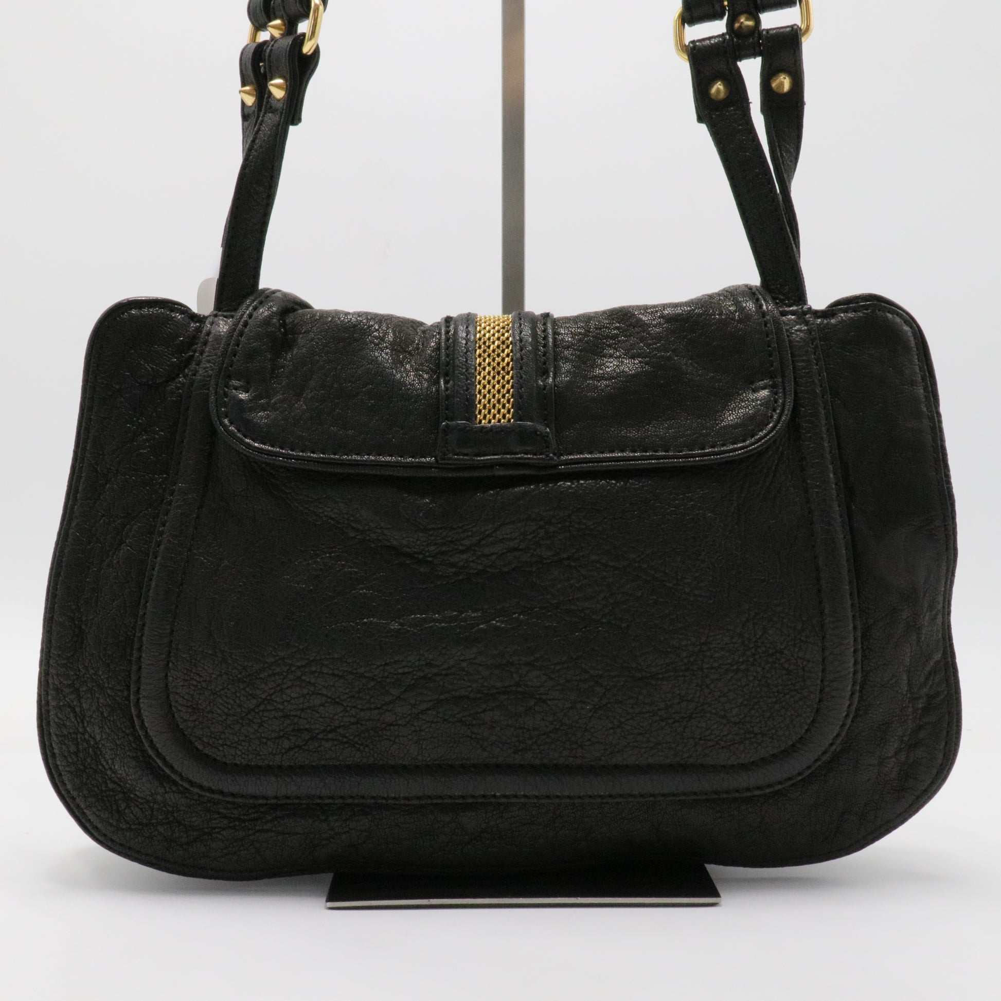 Edie Bow Studded Bag