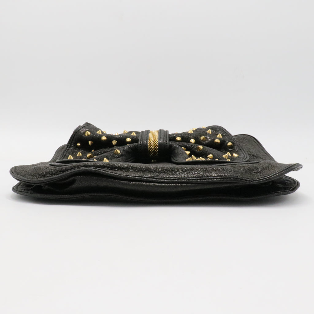 Edie Bow Studded Bag