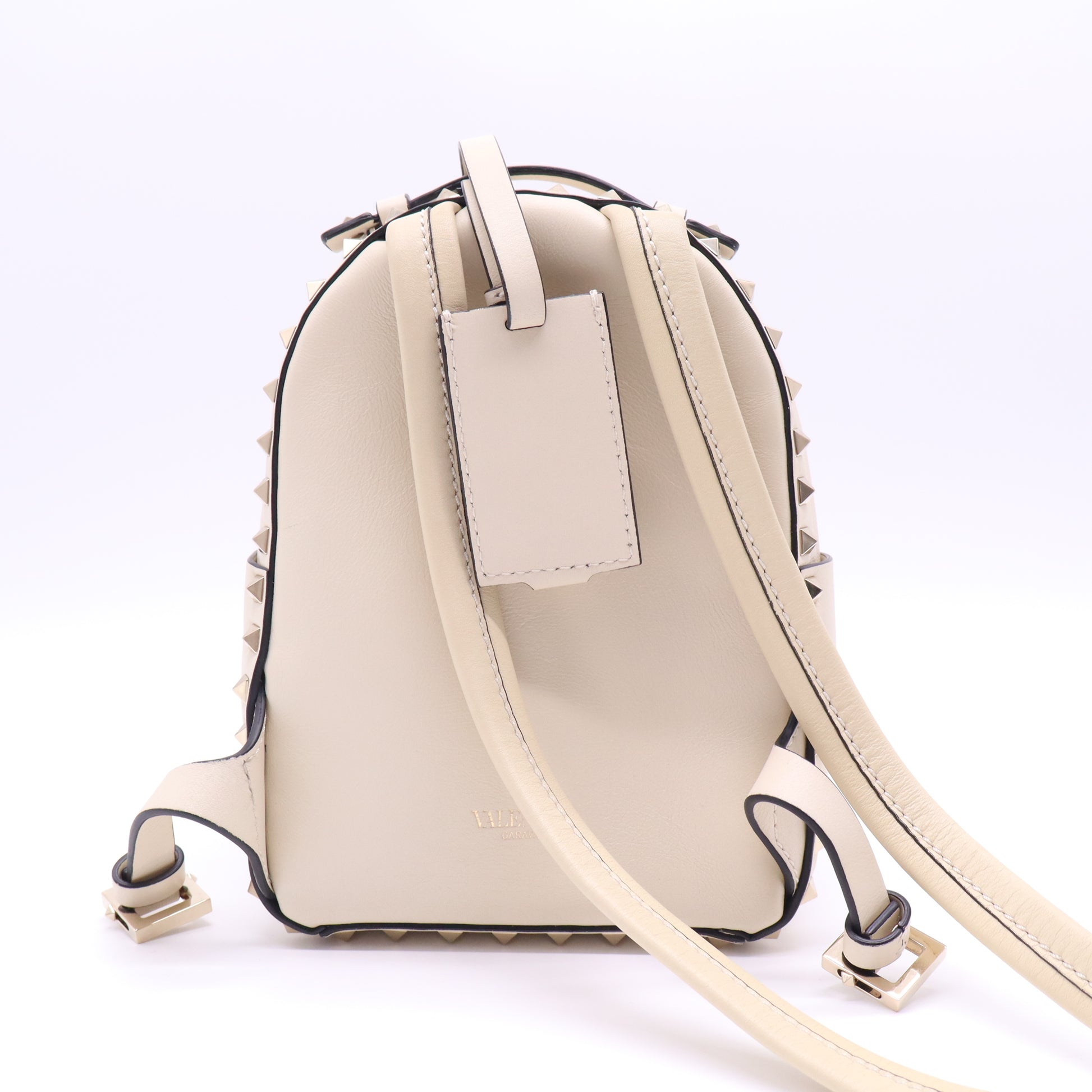 Valentino Garavani Rockstud Leather Mini Backpack twins B21685
