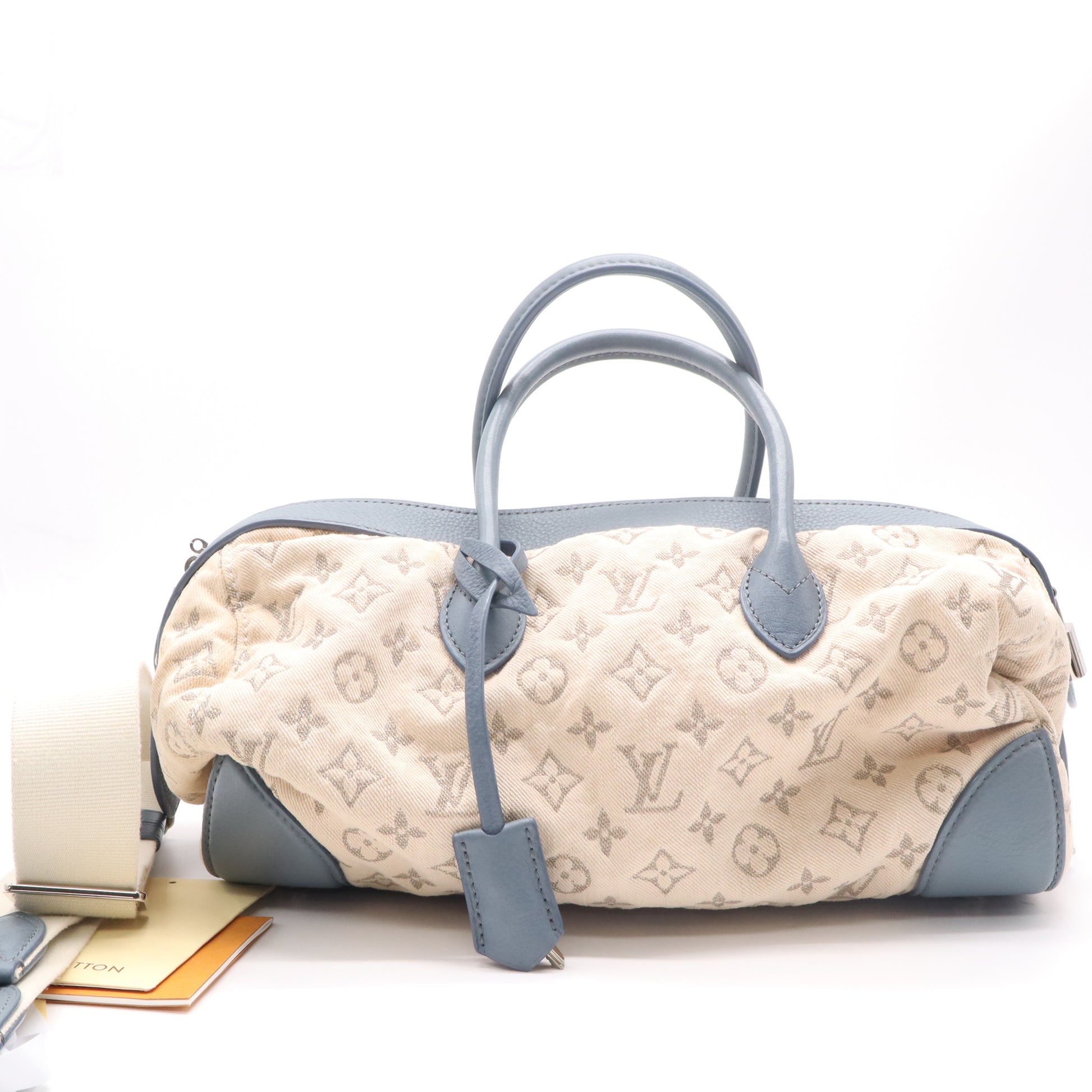 Limited Louis Vuitton Round Speedy Bag Monogram Twins B23077