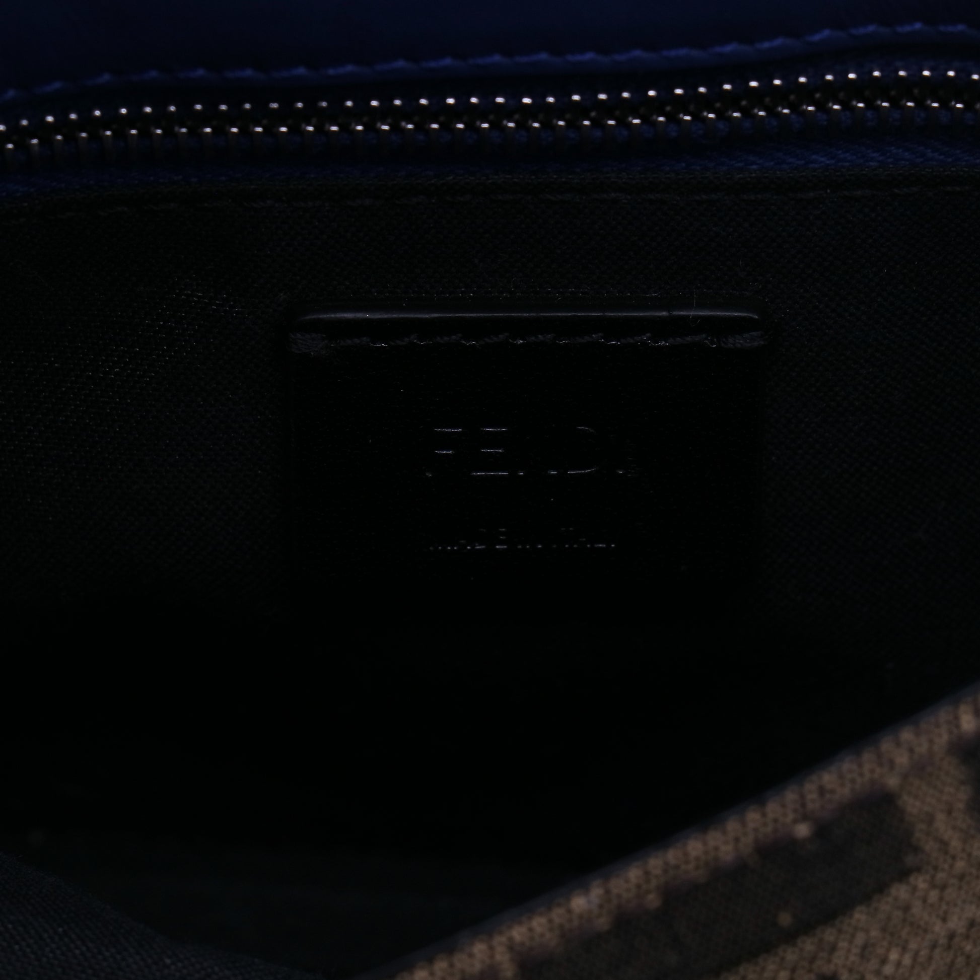 Fendi Baguette Convertible Pouch Zucca Canvas twins B22078