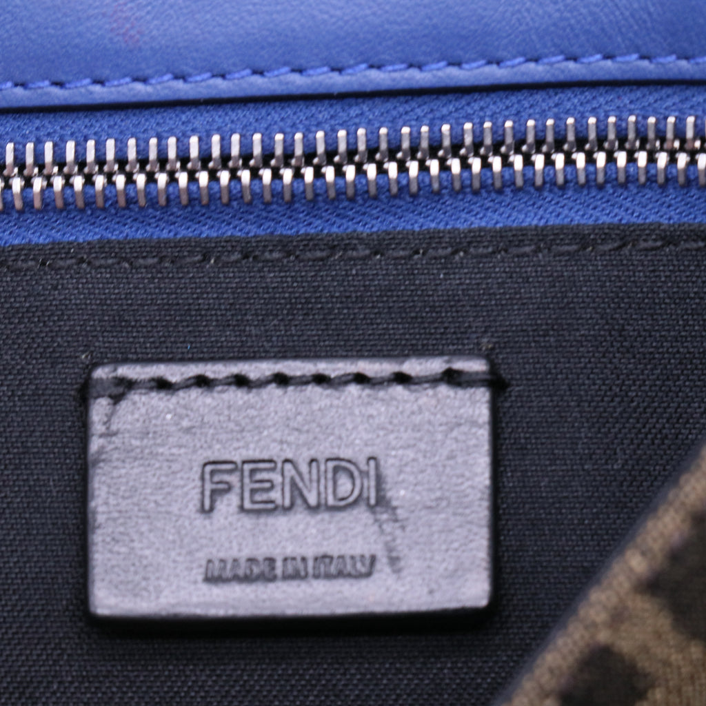 Fendi Baguette Convertible Pouch Zucca Canvas twins B22078