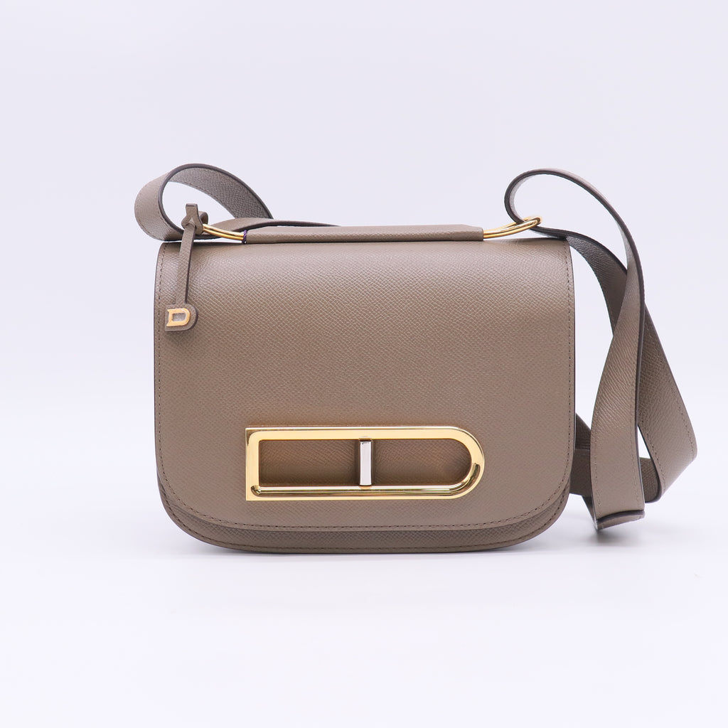 Delvaux Lingot Small Alpina Calf Shoulder Bag twins LDJ5391