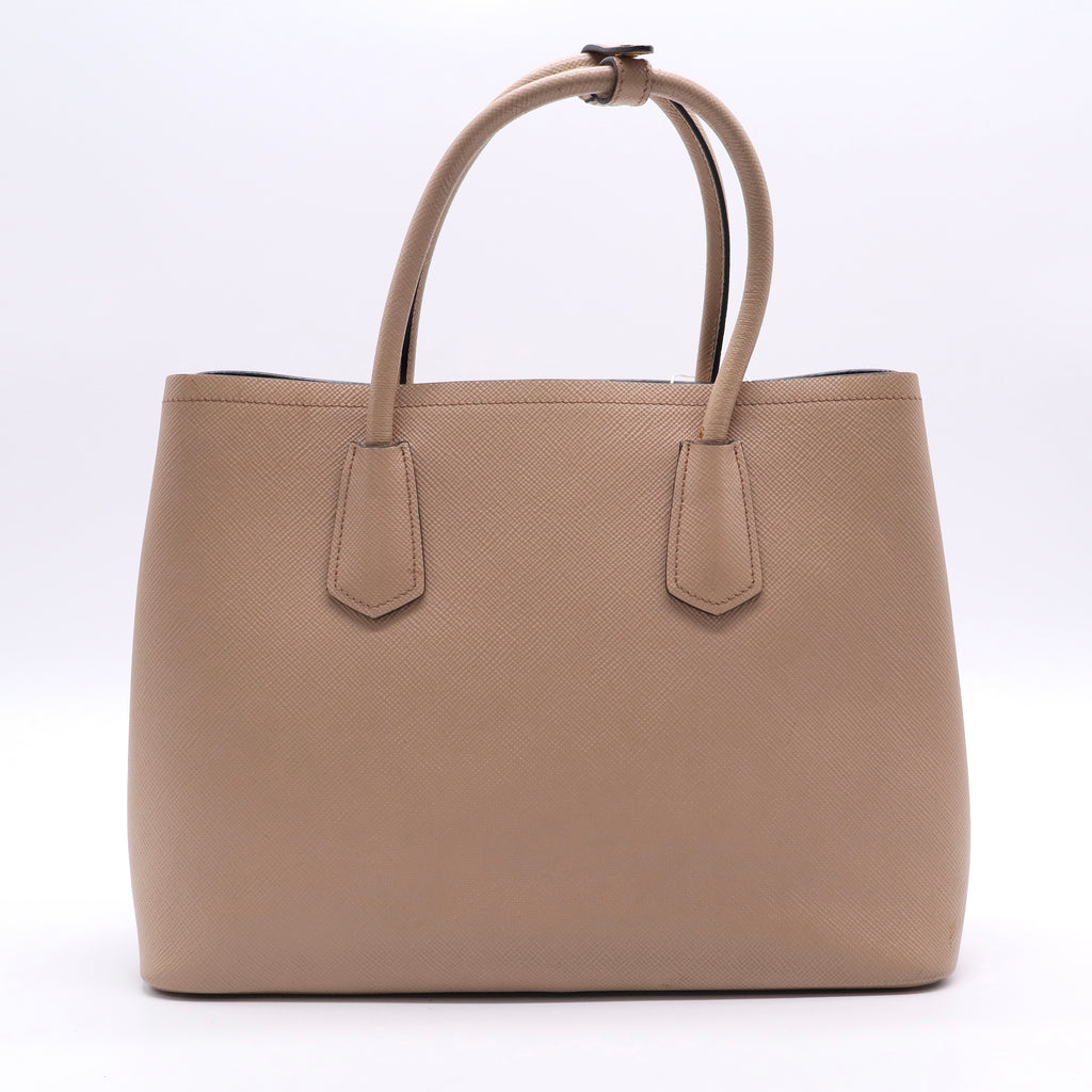 Prada Large Clay Saffiano Leather Double Bag LDJ2672 twins