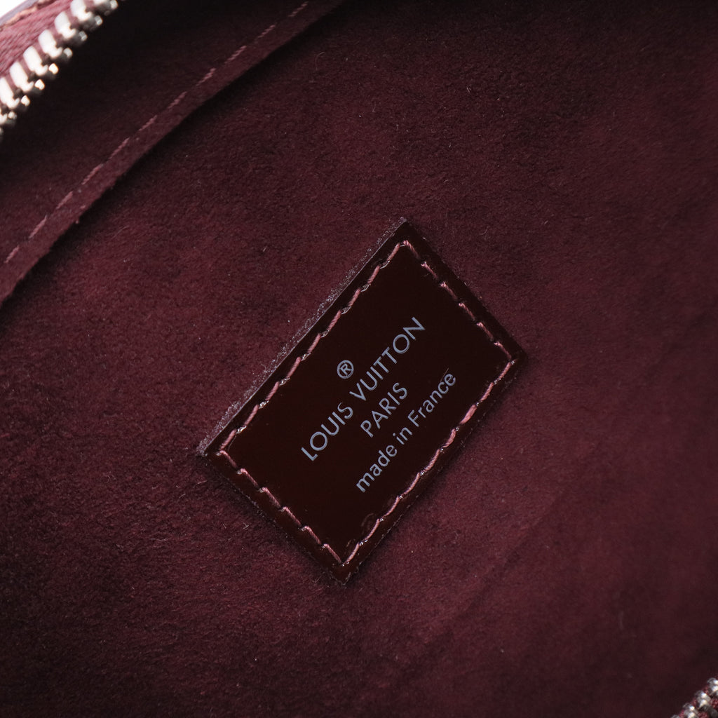 Prune Electric Epi Leather Pont-Neuf PM Bag