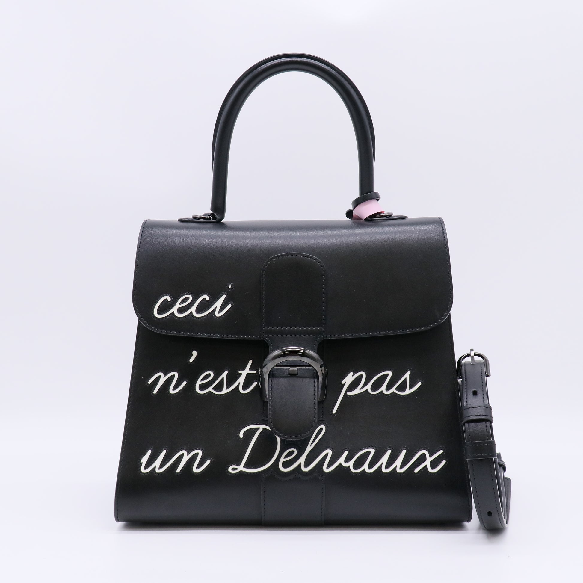 Delvaux Brillant Top Handle Bag Limited Edition Leather MM twins LDJ4860