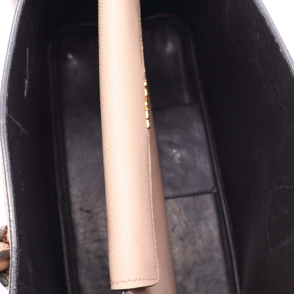 Prada Large Clay Saffiano Leather Double Bag LDJ2672 twins