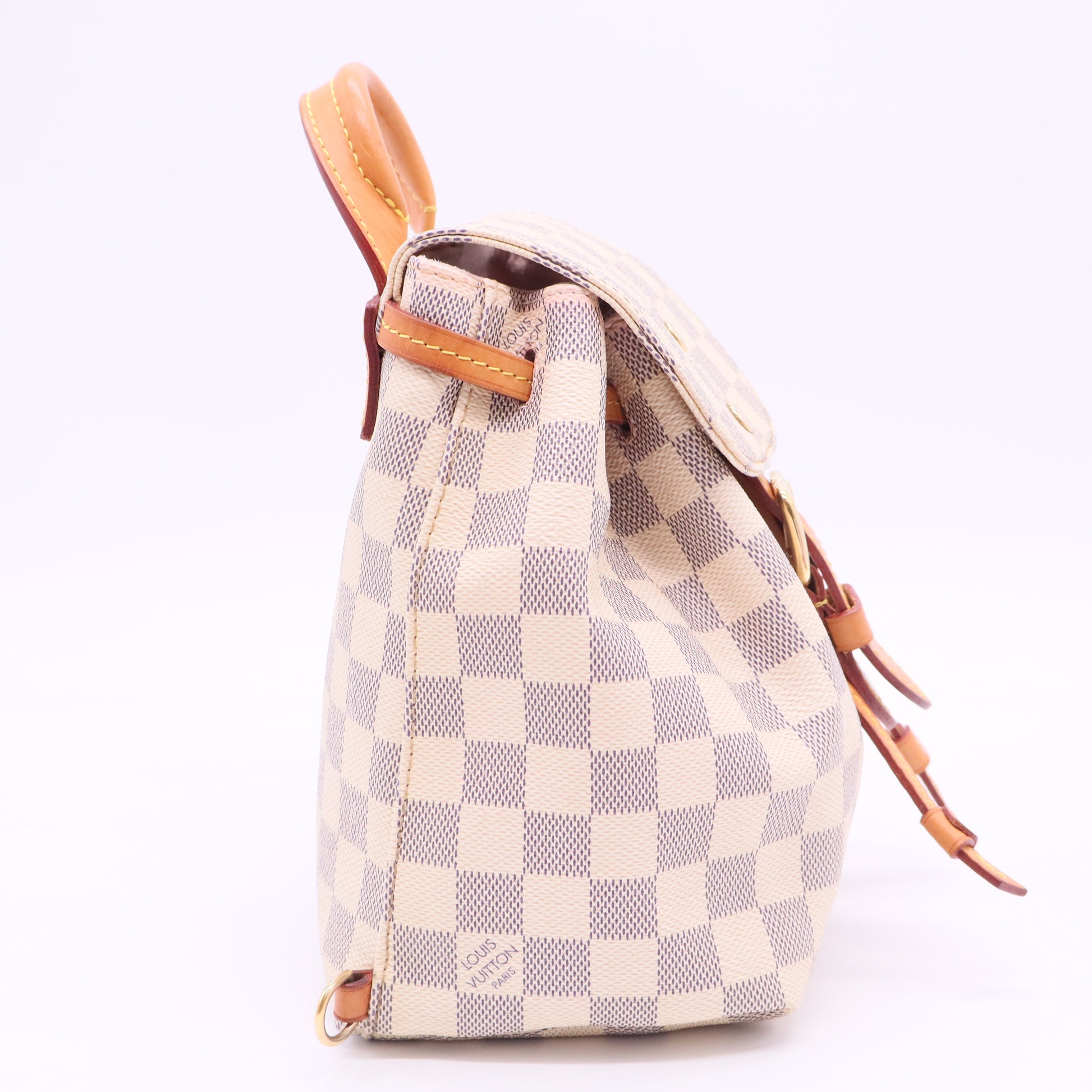 Louis Vuitton chessboa canvas Backpack twins